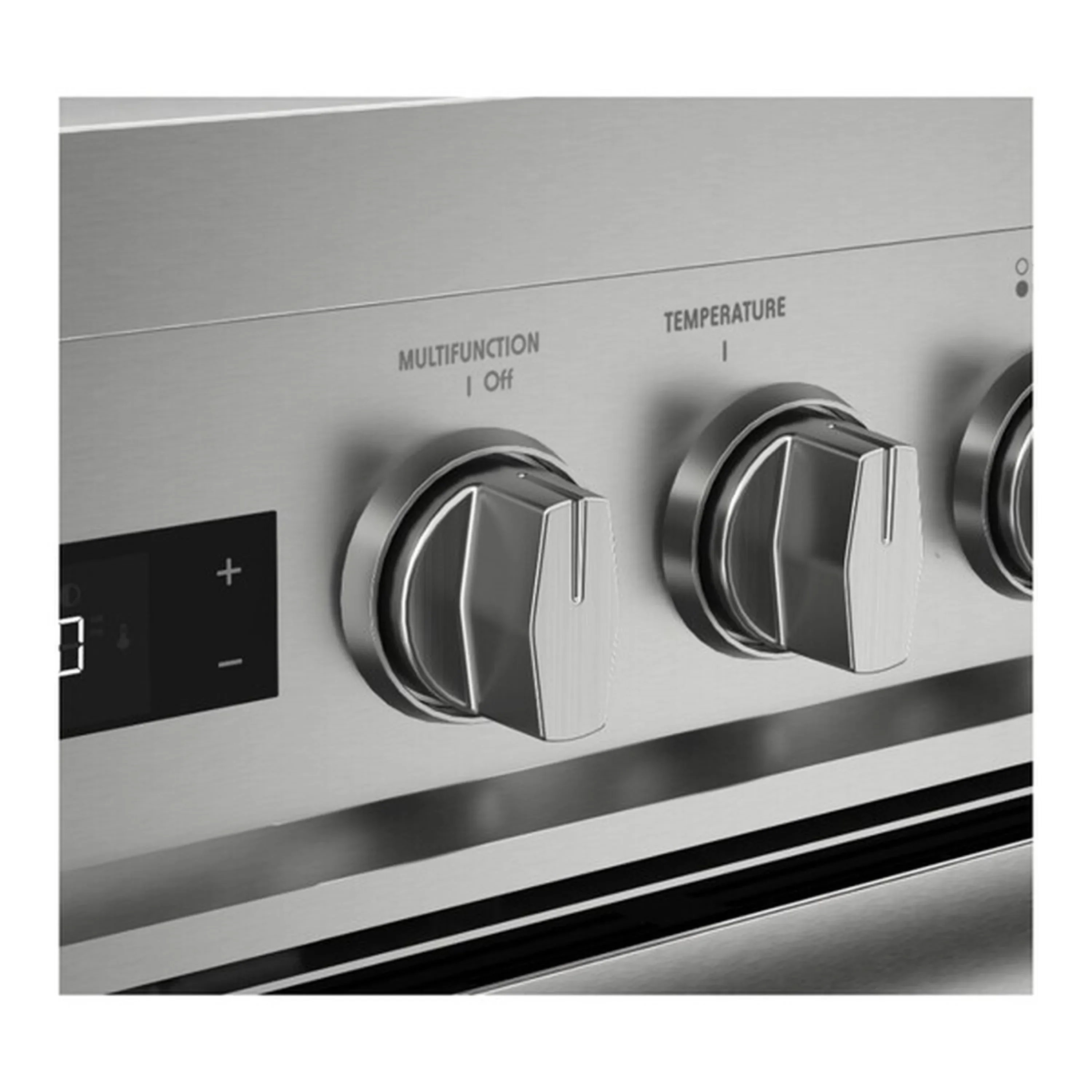 Verona 2-Piece Appliance Package - 48-Inch Dual Fuel Range with 6 Brass Burners and Wall Mount Range Hood in Stainless Steel - Image 5
