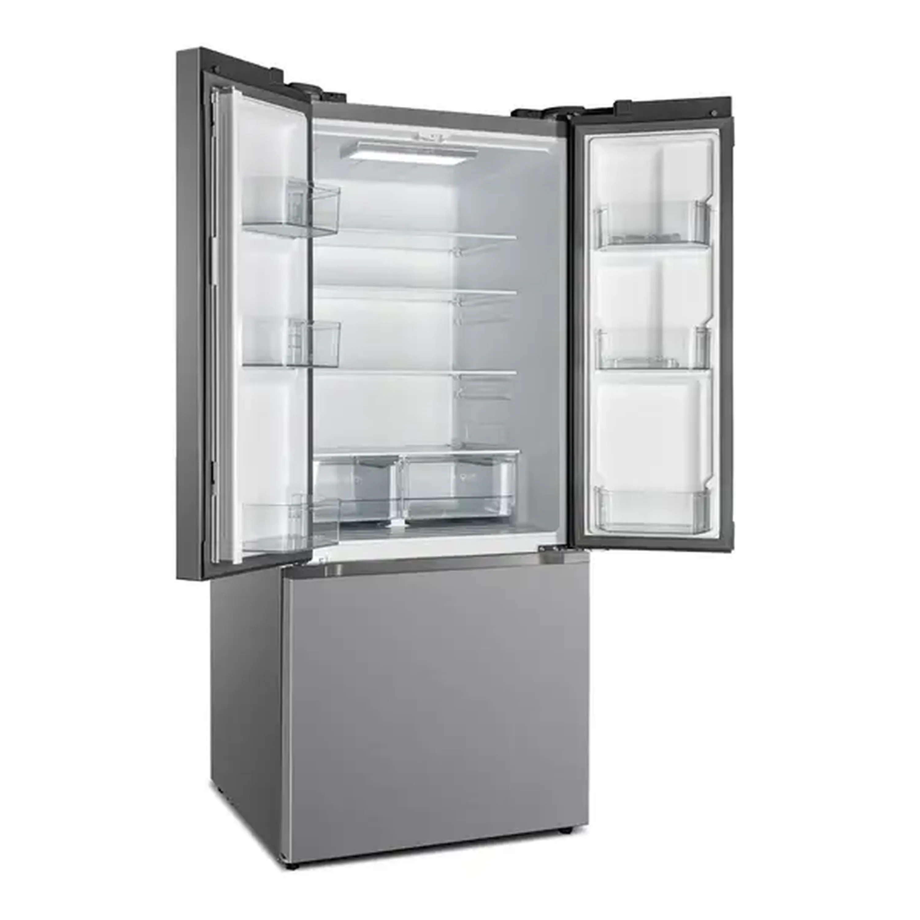 Verona 30-Inch Freestanding French Door Refrigerator with 18.2 Cu. Ft. Capacity, Automatic Ice Maker, Recessed Handle (VEFFD3018RISL) - Image 3