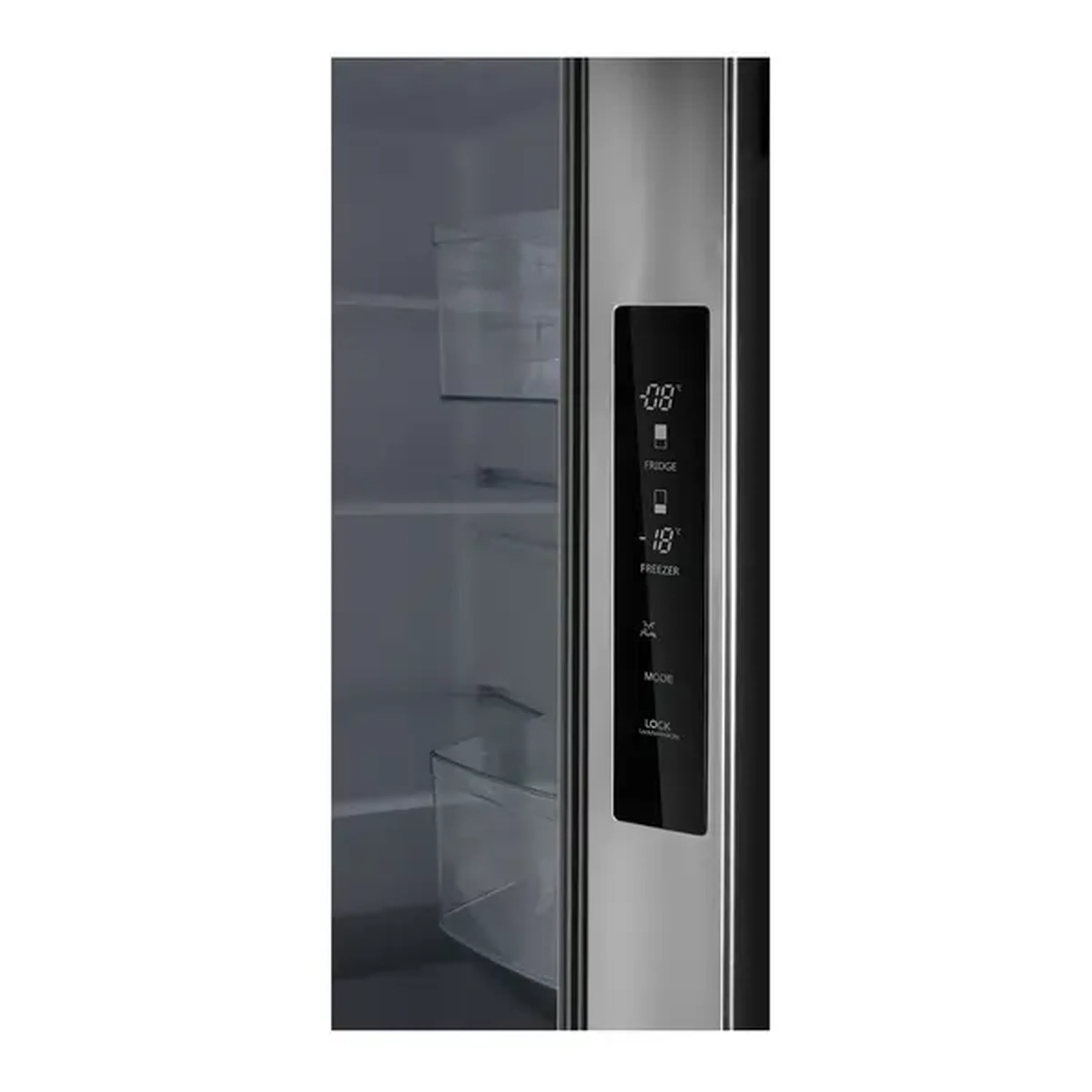 Verona 30-Inch Freestanding French Door Refrigerator with 18.2 Cu. Ft. Capacity, Automatic Ice Maker, Recessed Handle (VEFFD3018RISL) - Image 5