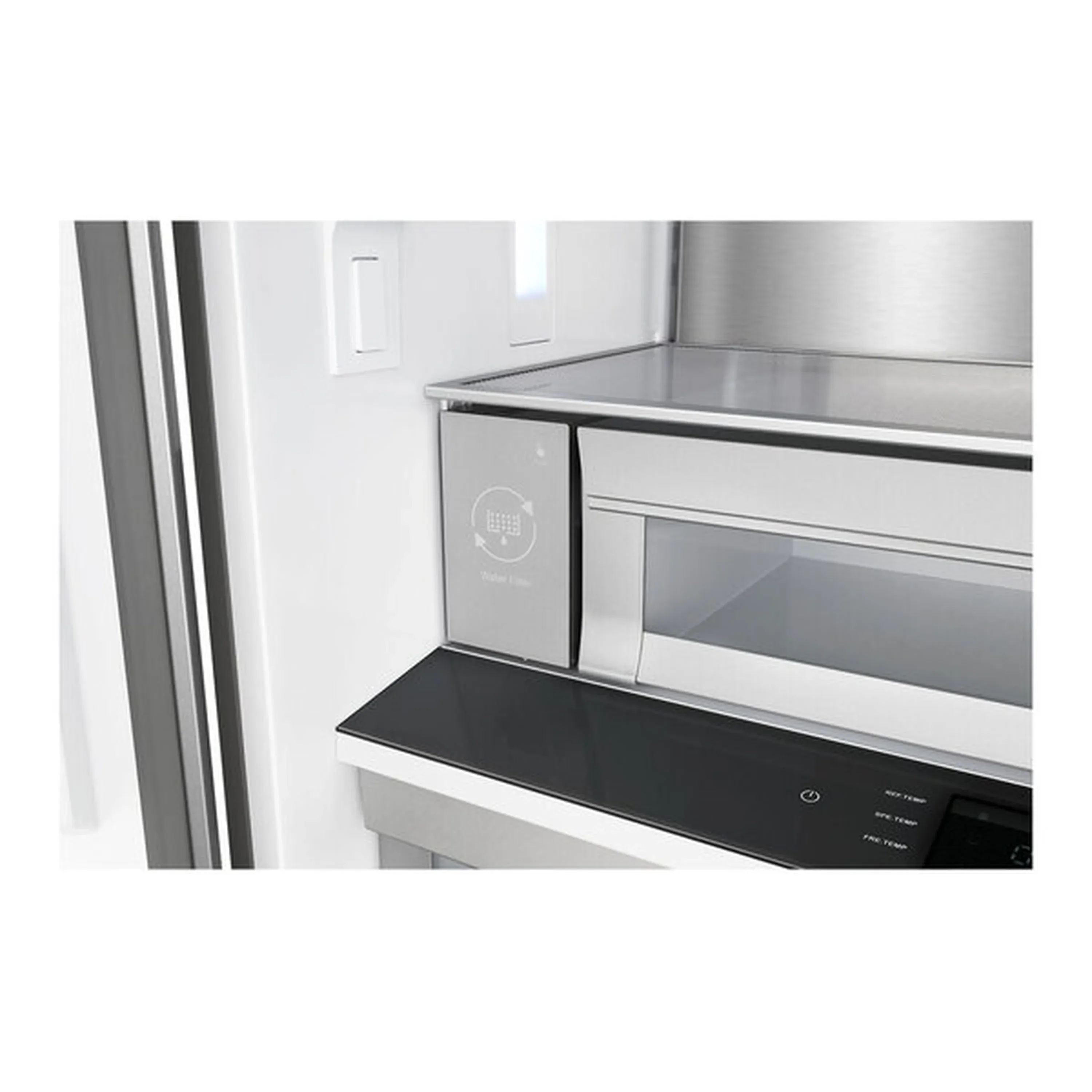 Verona 36-Inch French Door Counter-Depth Refrigerator with 20.2 Cu. Ft. Total Capacity, Internal Water Dispenser, Automatic Ice Maker, Energy Star (VEBFD3620WIFS) - Image 8