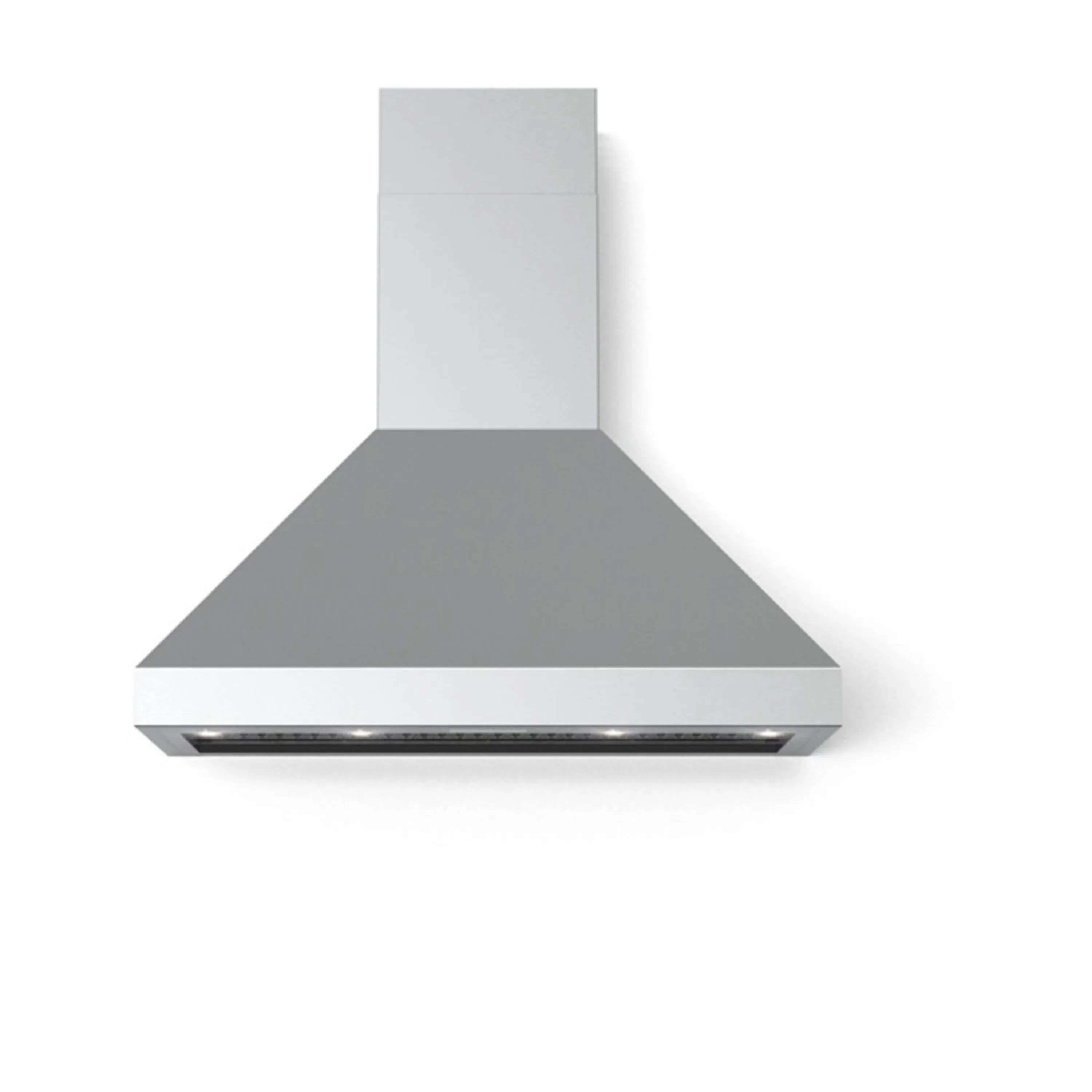 Verona 48-Inch Designer Chimney Wall Range Hood with 1200 CFM, 4 Fan Speeds in Stainless Steel (VECHW48GSS) - Image 3