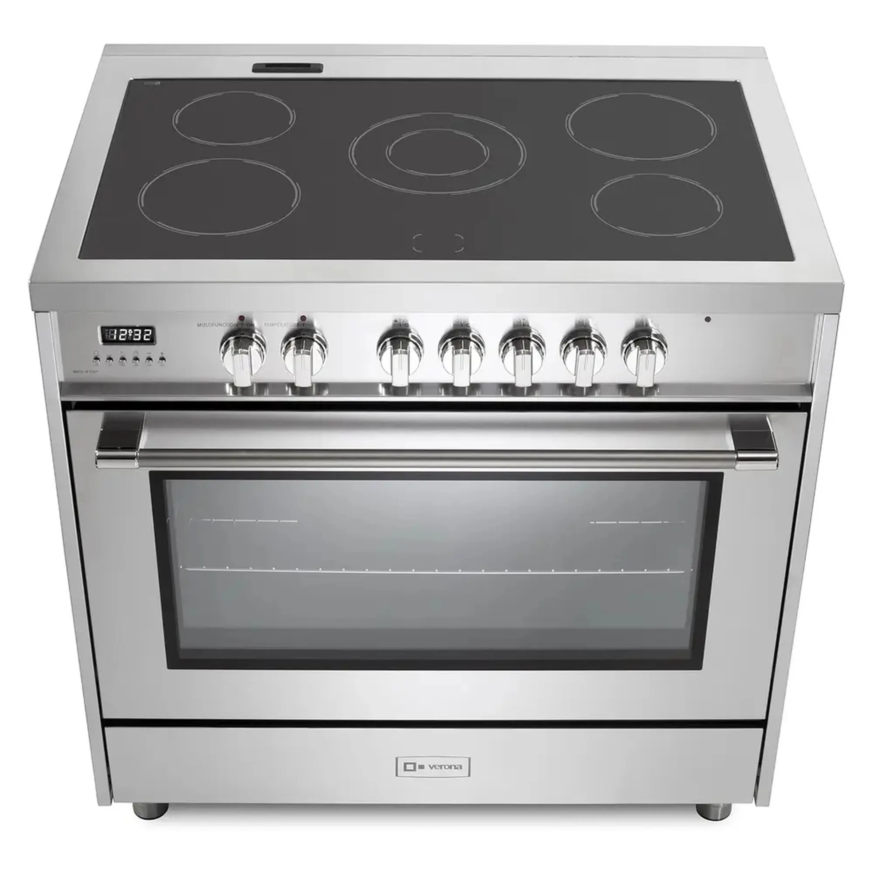 Verona Prima 36-Inch Electric Range with 5 Radiant Burners in Stainless Steel (VPRFSEE365SS) - Image 2