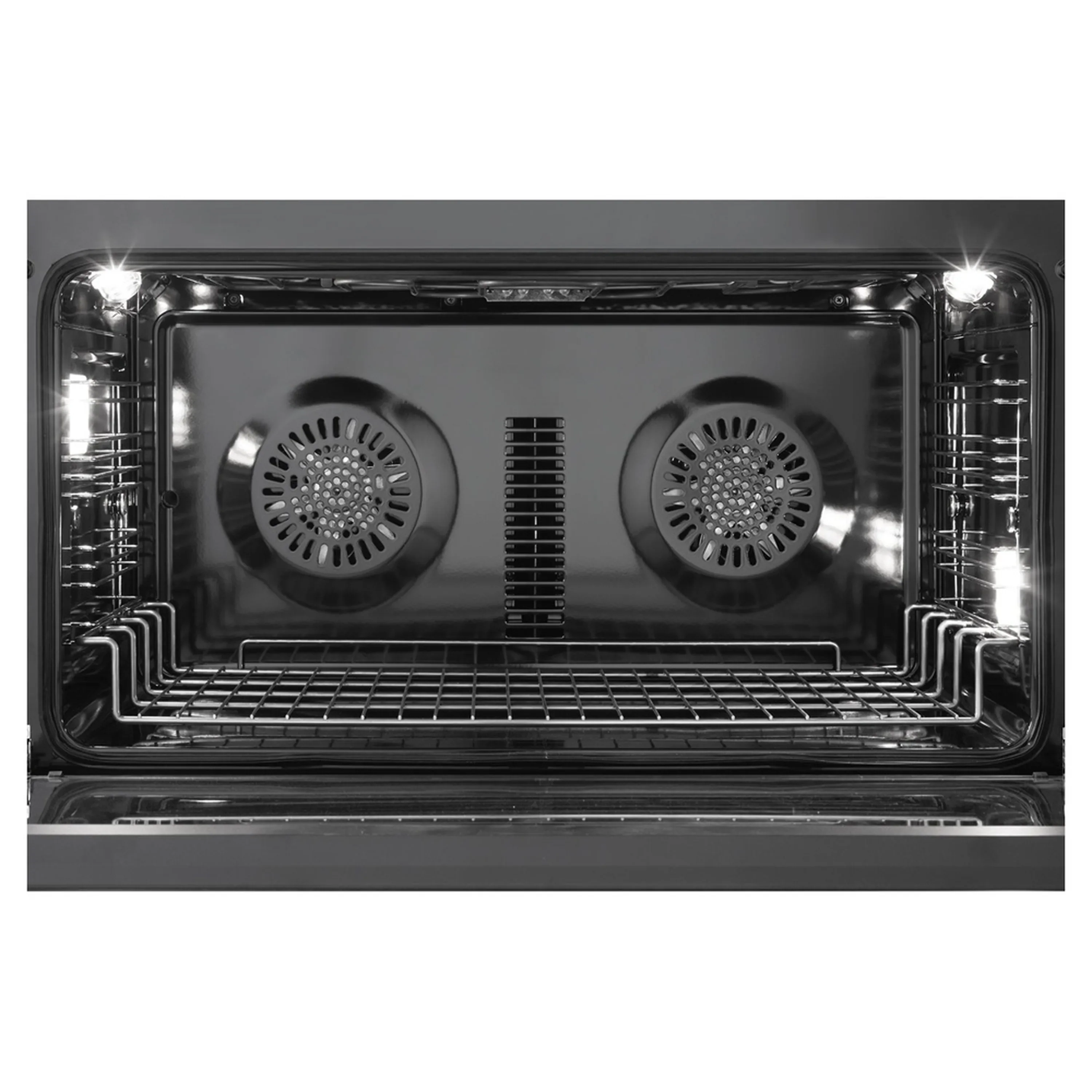 Verona Ultima 36-Inch Dual Fuel Range with 5 Sealed Burners in Matte Black (VMFSGE365EE) - Image 3