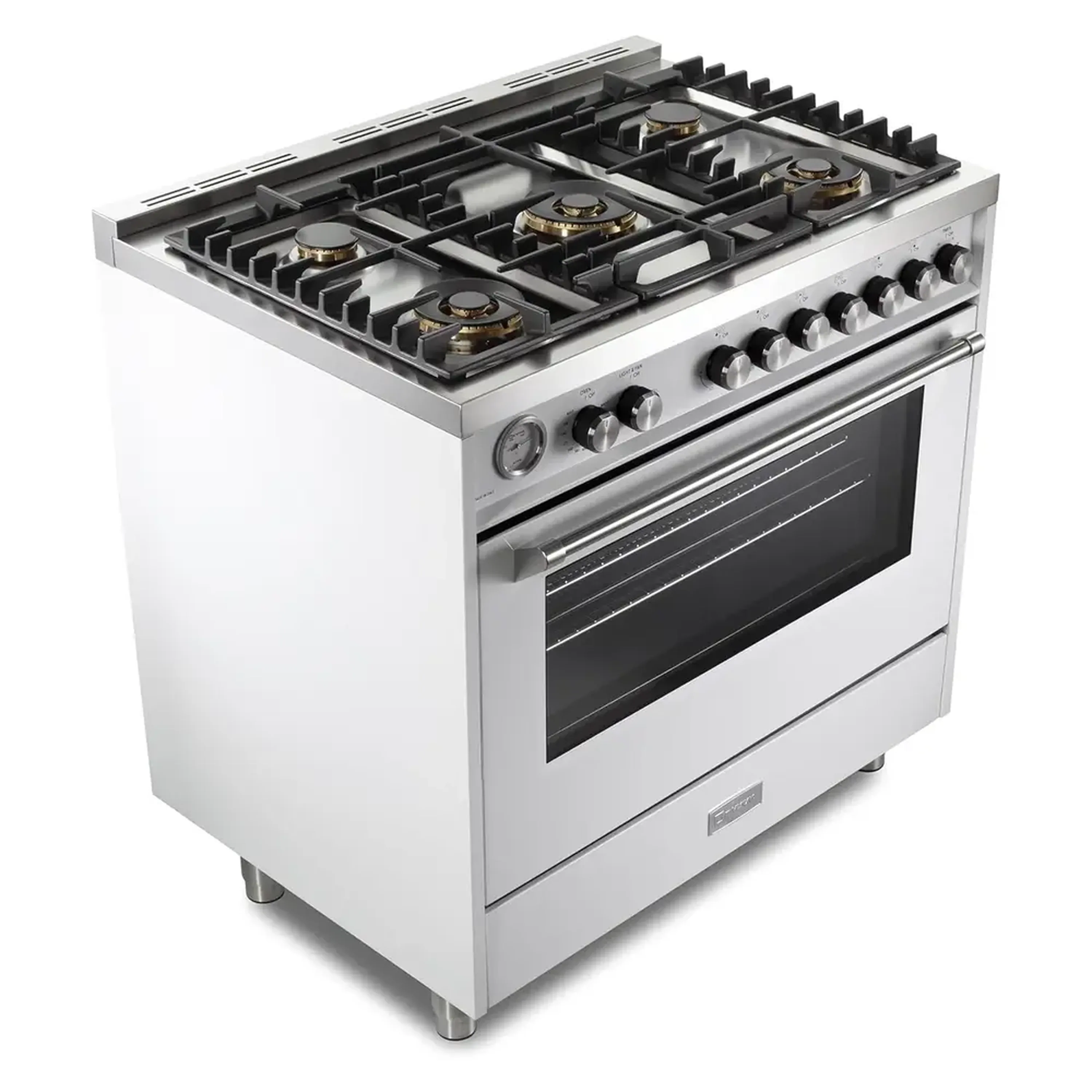 Verona Ultima 36-Inch Gas Range with 5 Sealed Burners in White (VUFSGG365W) - Image 4