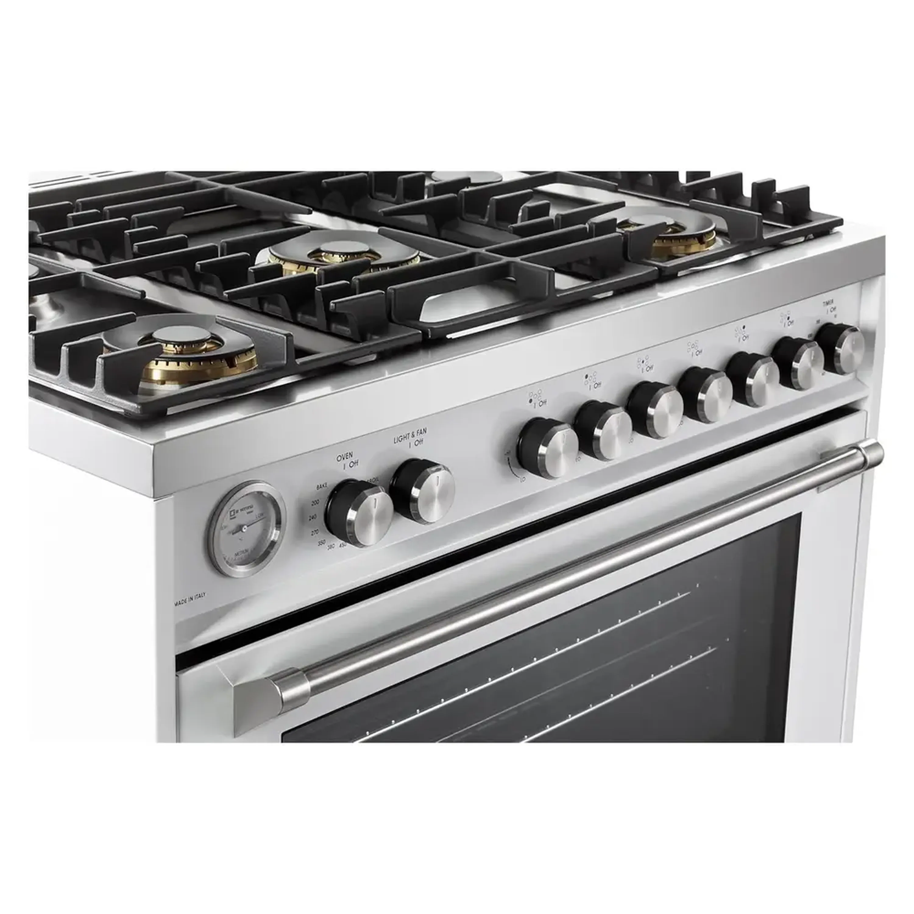 Verona Ultima 36-Inch Gas Range with 5 Sealed Burners in White (VUFSGG365W) - Image 8