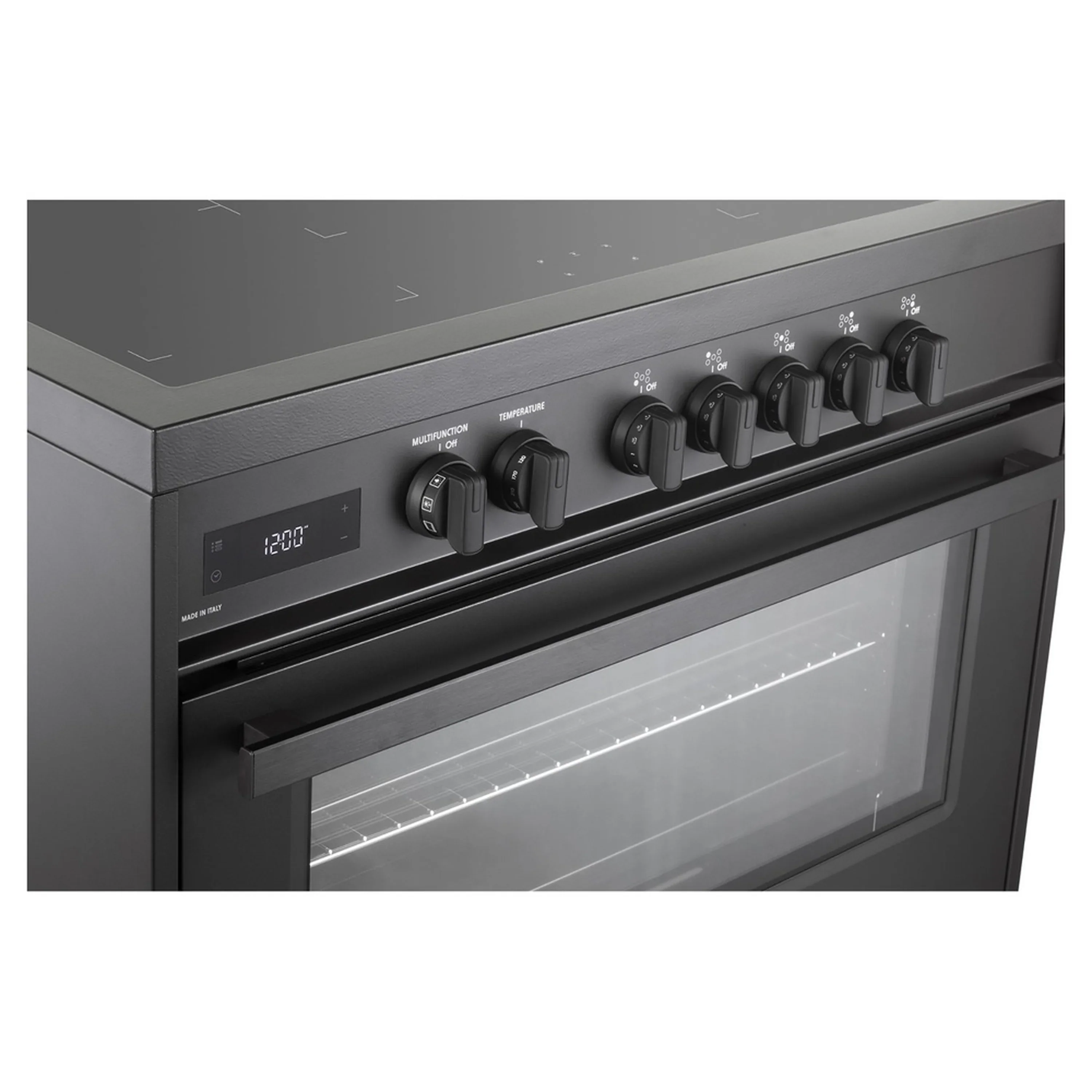 Verona Ultima 36-Inch Induction Range with 5 Element Burners in Black (VMFSIE365EE) - Image 4