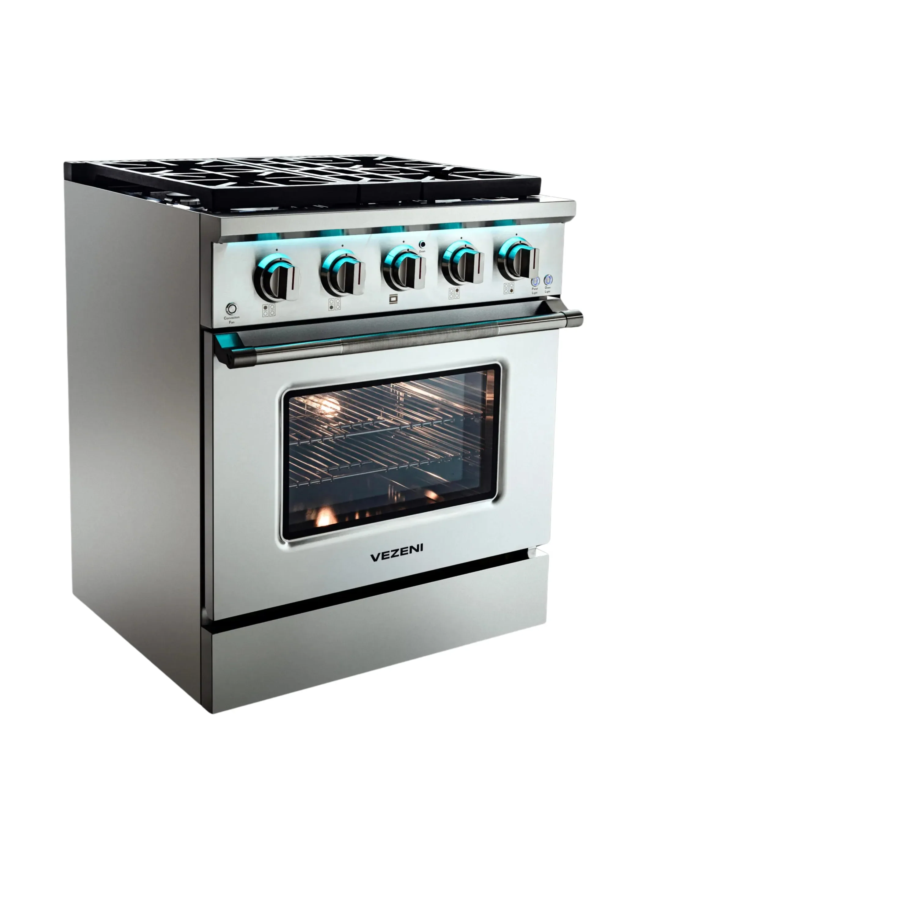 Vezeni 30-Inch Dual Fuel Range in Stainless Steel (VRN3009) - Image 3