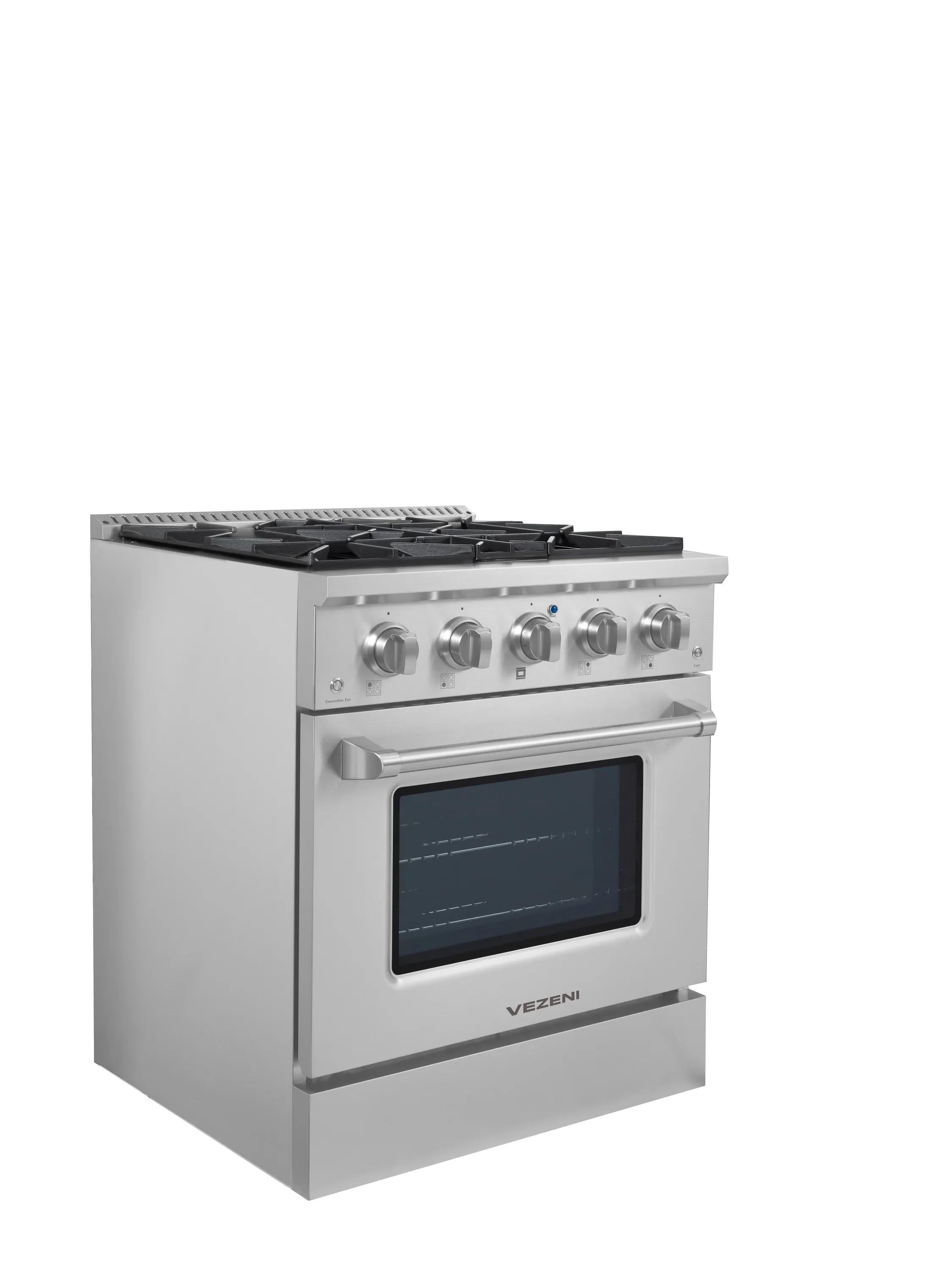 Vezeni 30-Inch Reminiscia Gas Range in Stainless Steel (VRN3006) - Image 4