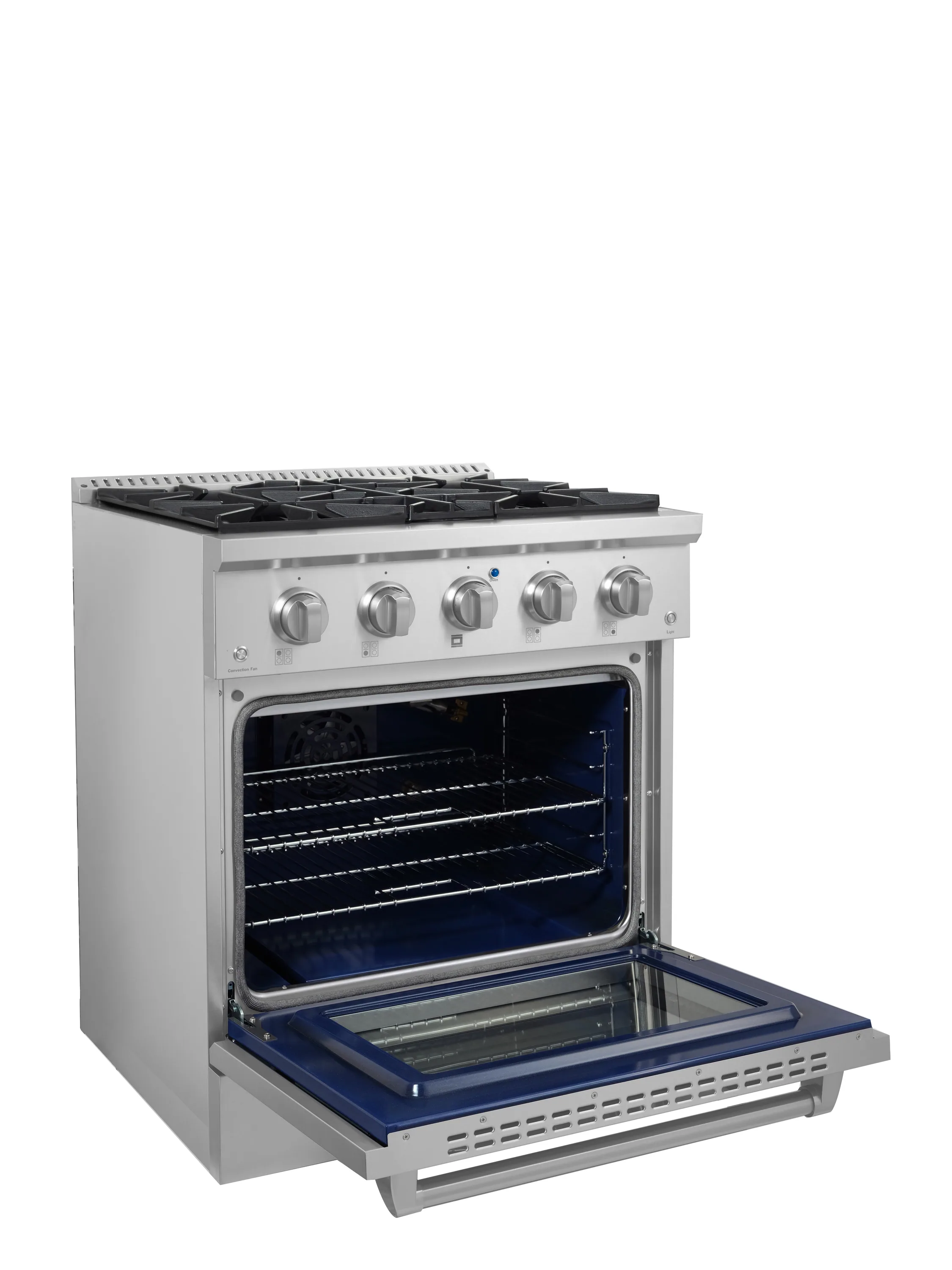 Vezeni 30-Inch Reminiscia Gas Range in Stainless Steel (VRN3006) - Image 5