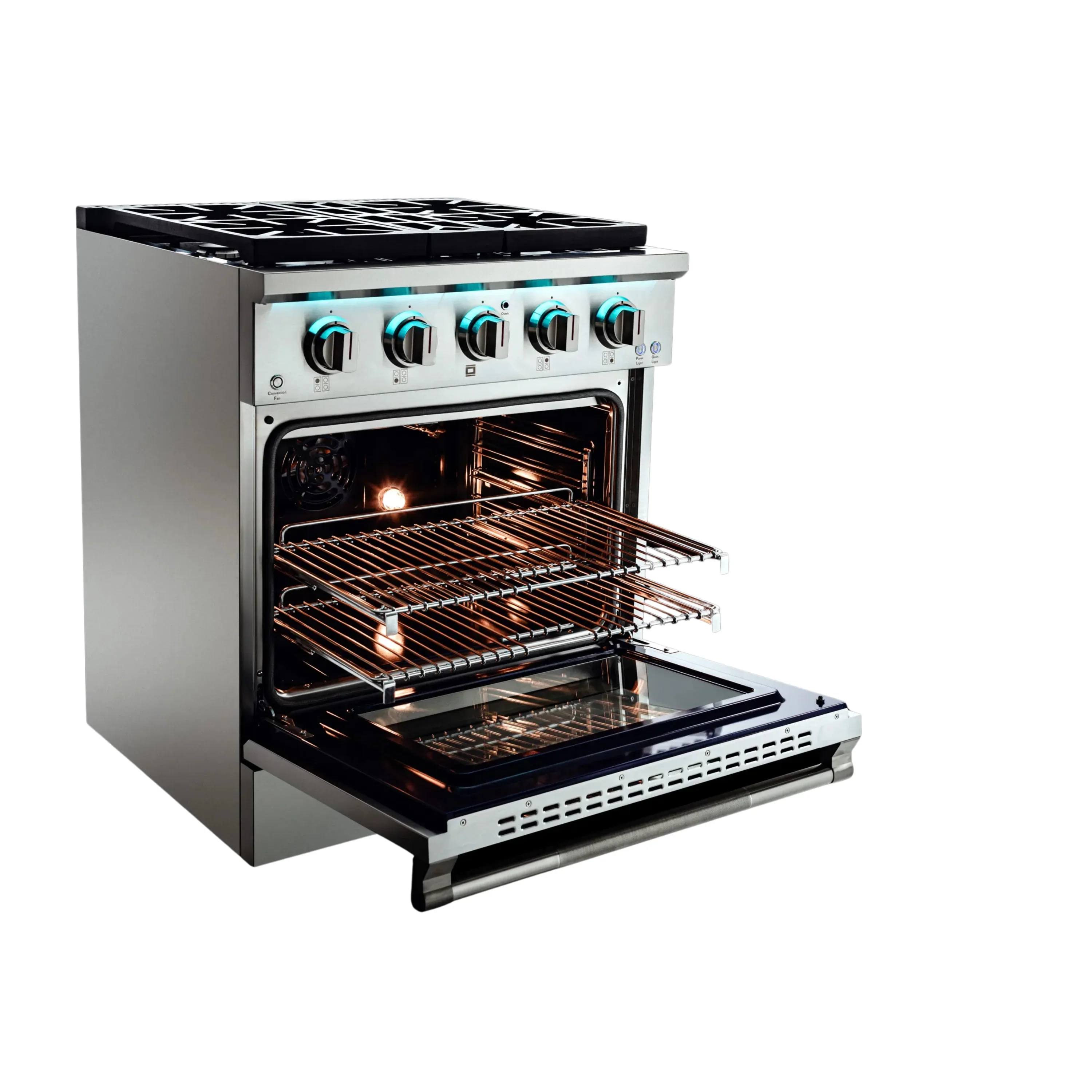 Vezeni 30-Inch Reminiscia Plus Gas Range in Stainless Steel (VRN3006-P) - Image 4