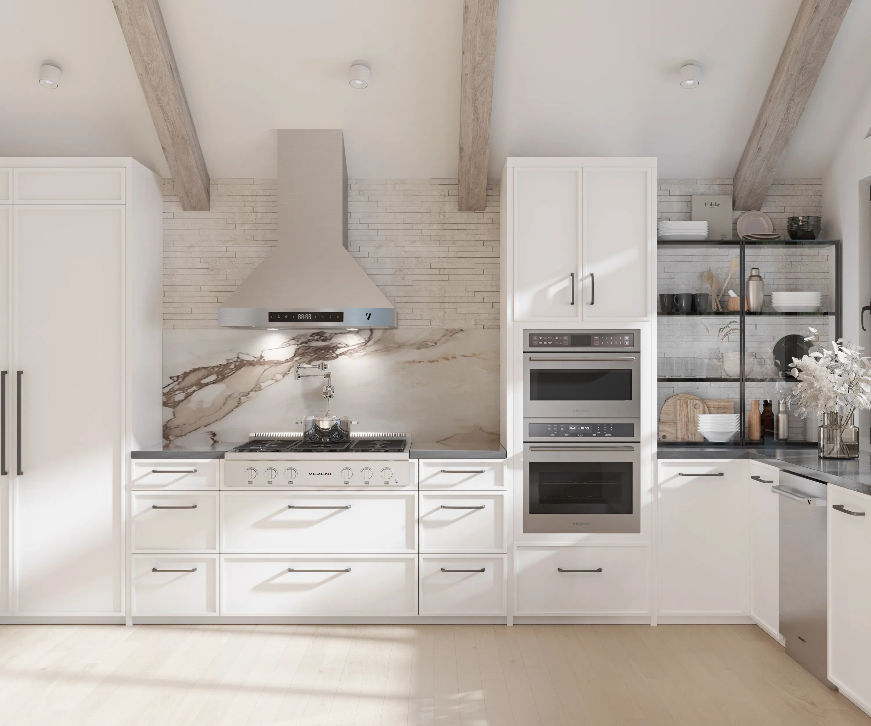 Vezeni 36-Inch Gas Rangetop in Stainless Steel (VCN3603) - Image 2