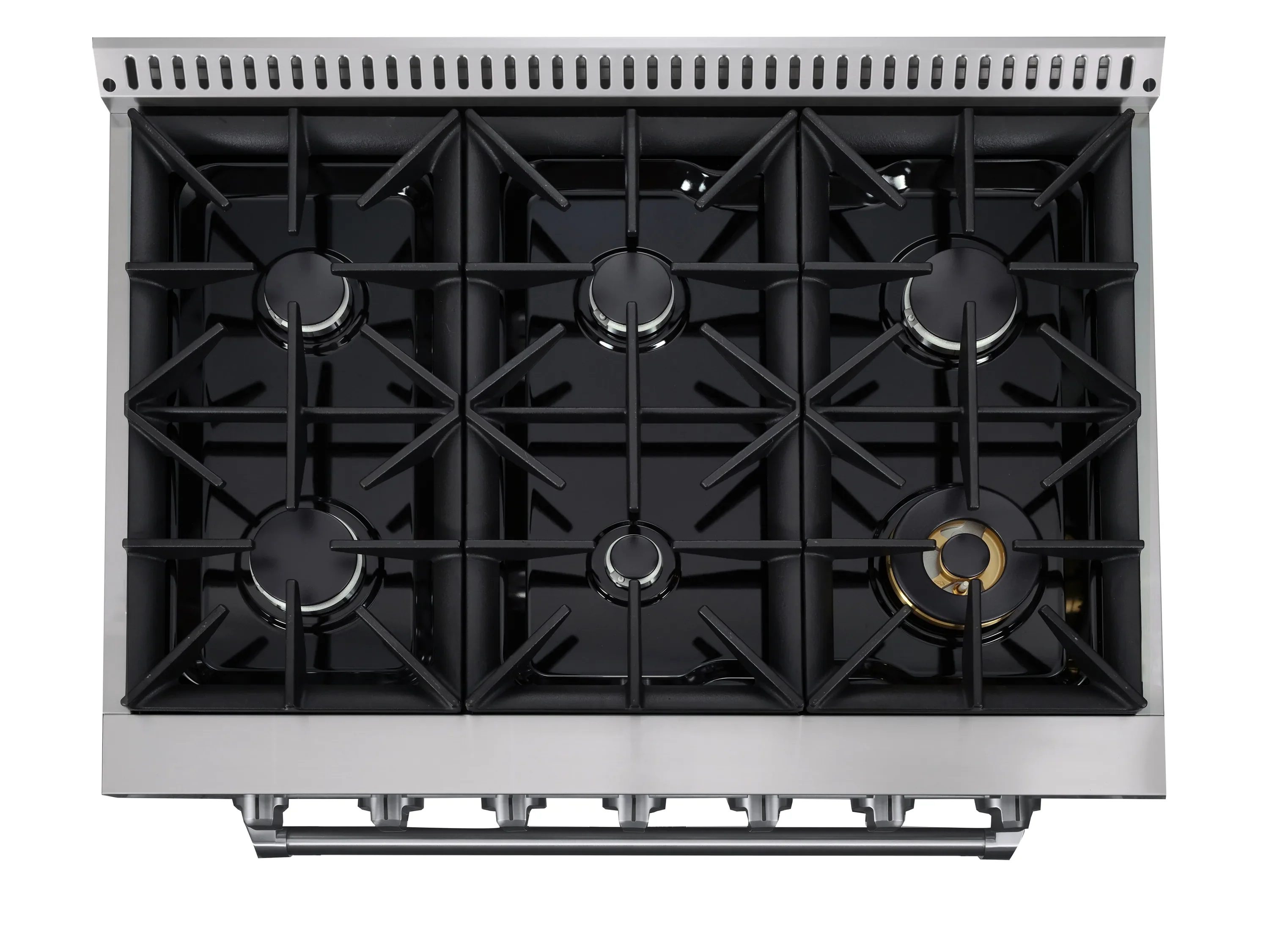 Vezeni 36-Inch Reminiscia Gas Range in Stainless Steel (VRN3607) - Image 2