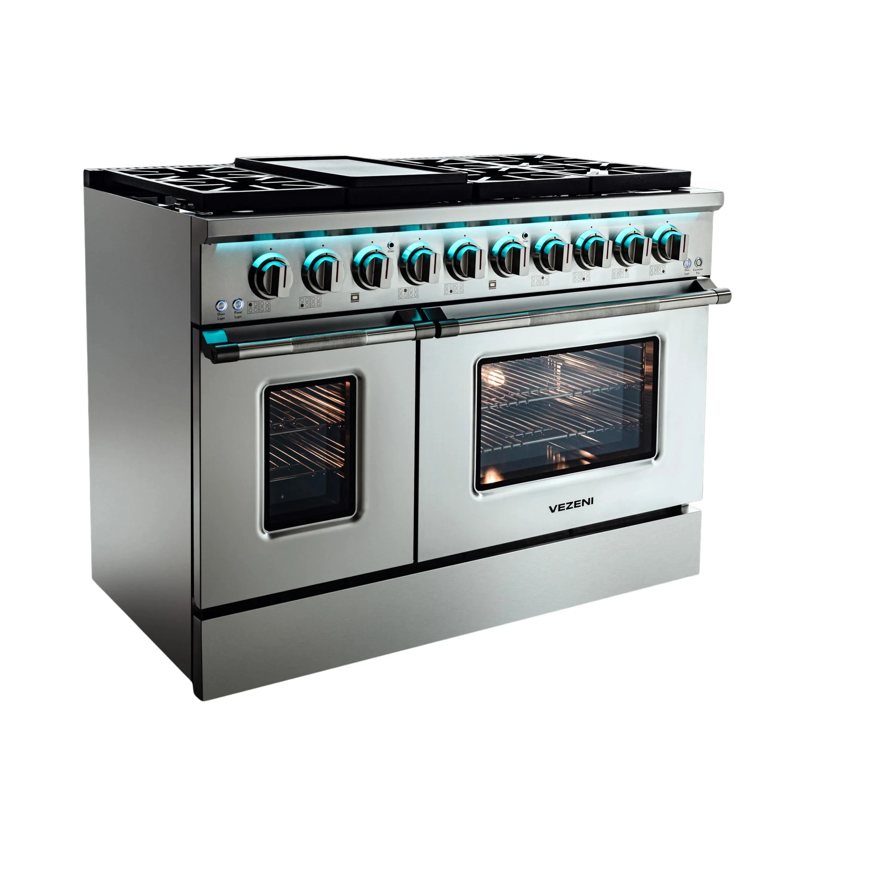 Vezeni 48-Inch Dual Fuel Range in Stainless Steel (VRN4809) - Image 3