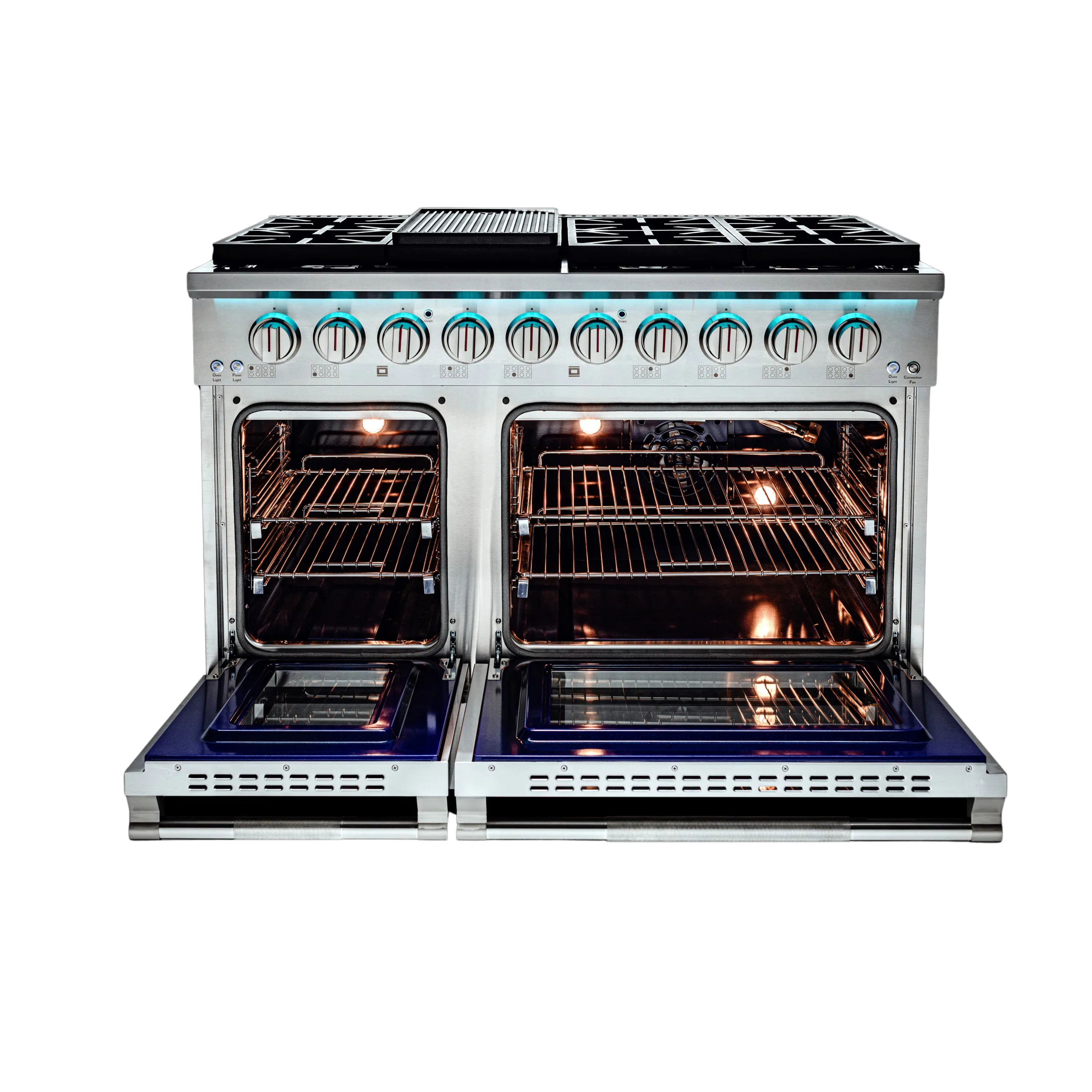 Vezeni 48-Inch Dual Fuel Range in Stainless Steel (VRN4809) - Image 4