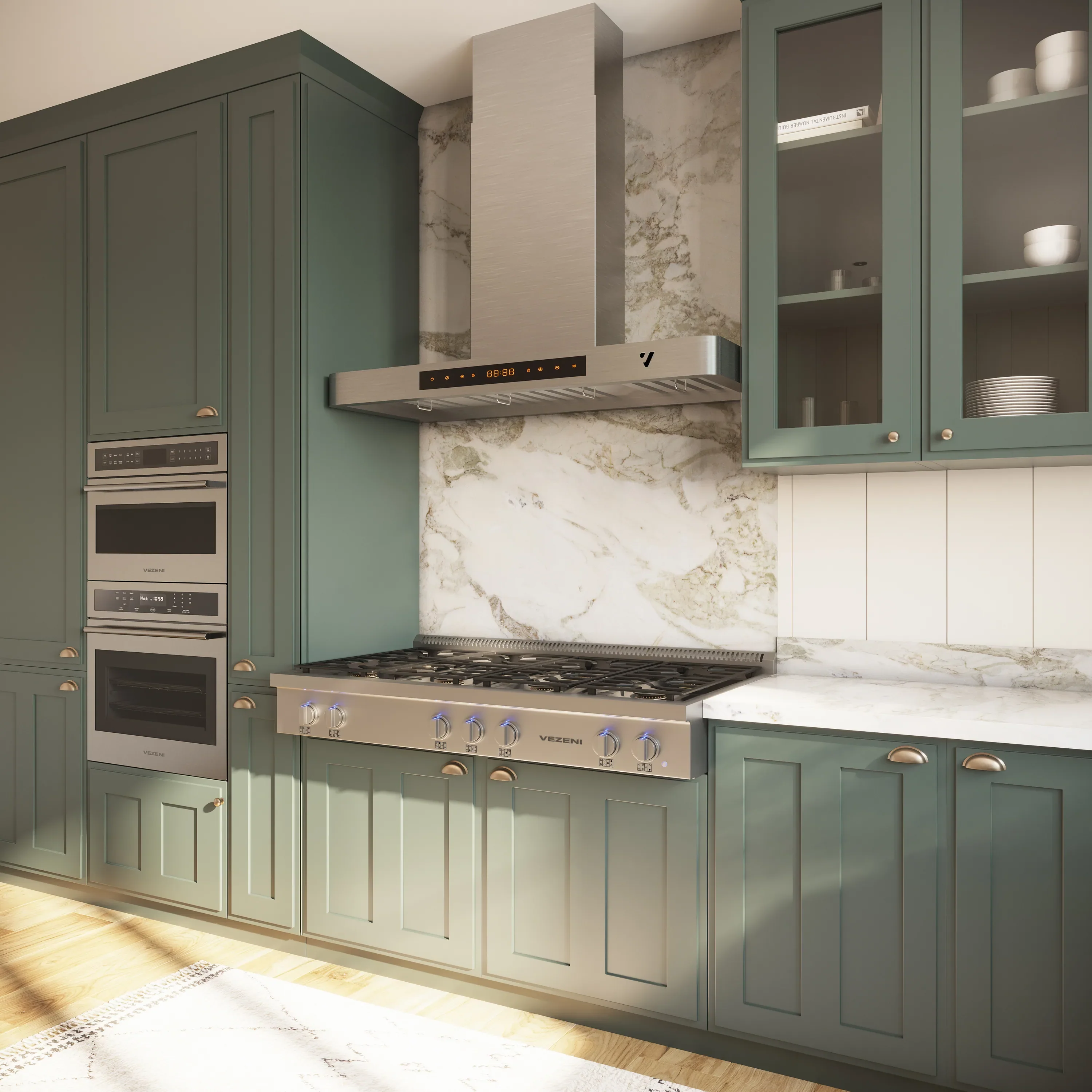 Vezeni 48-Inch Gas Rangetop in Stainless Steel (VCN4804) - Image 2