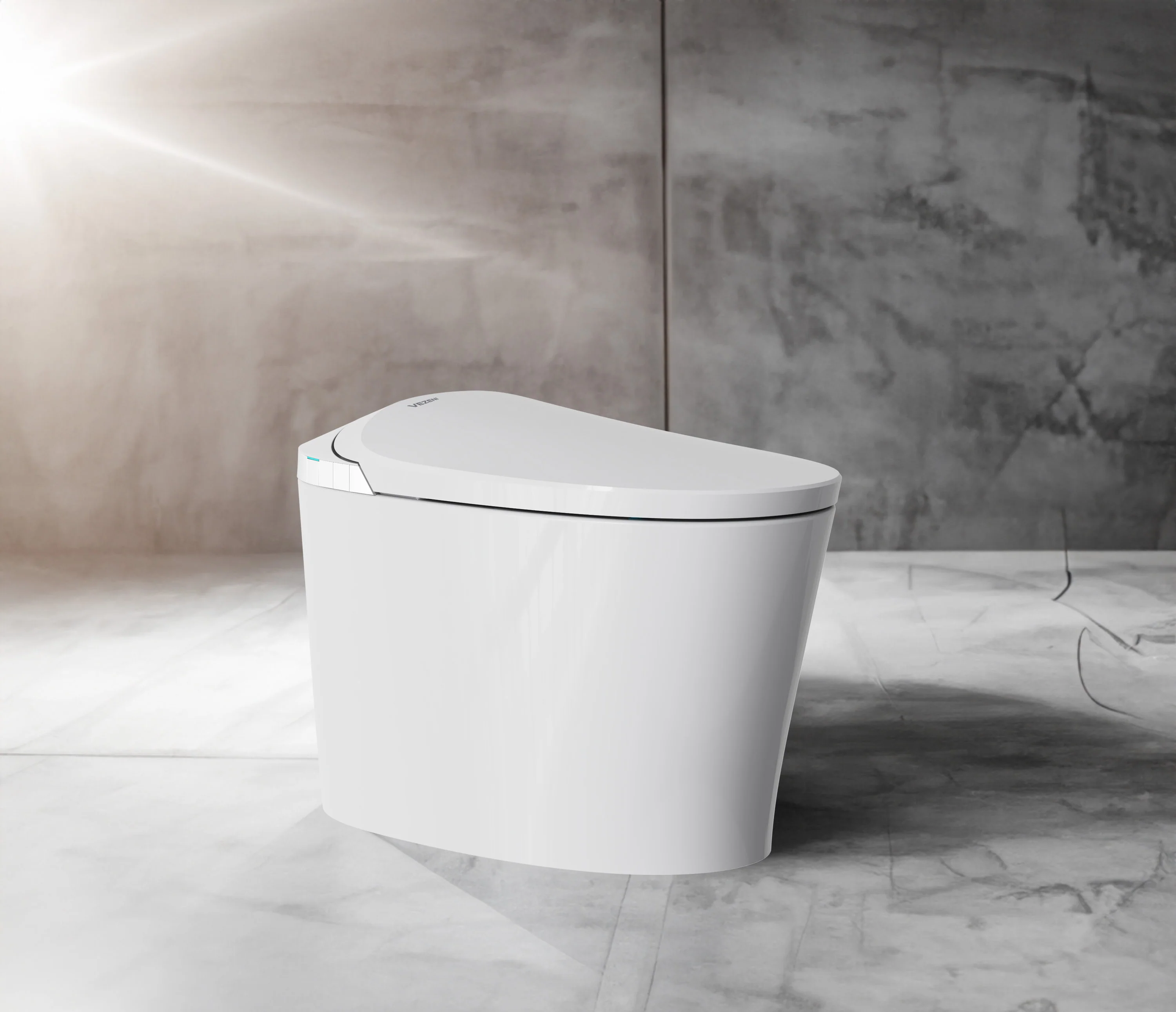 Vezeni Artisan Collection Smart Toilet in White (VTA006-WHT) - Image 2
