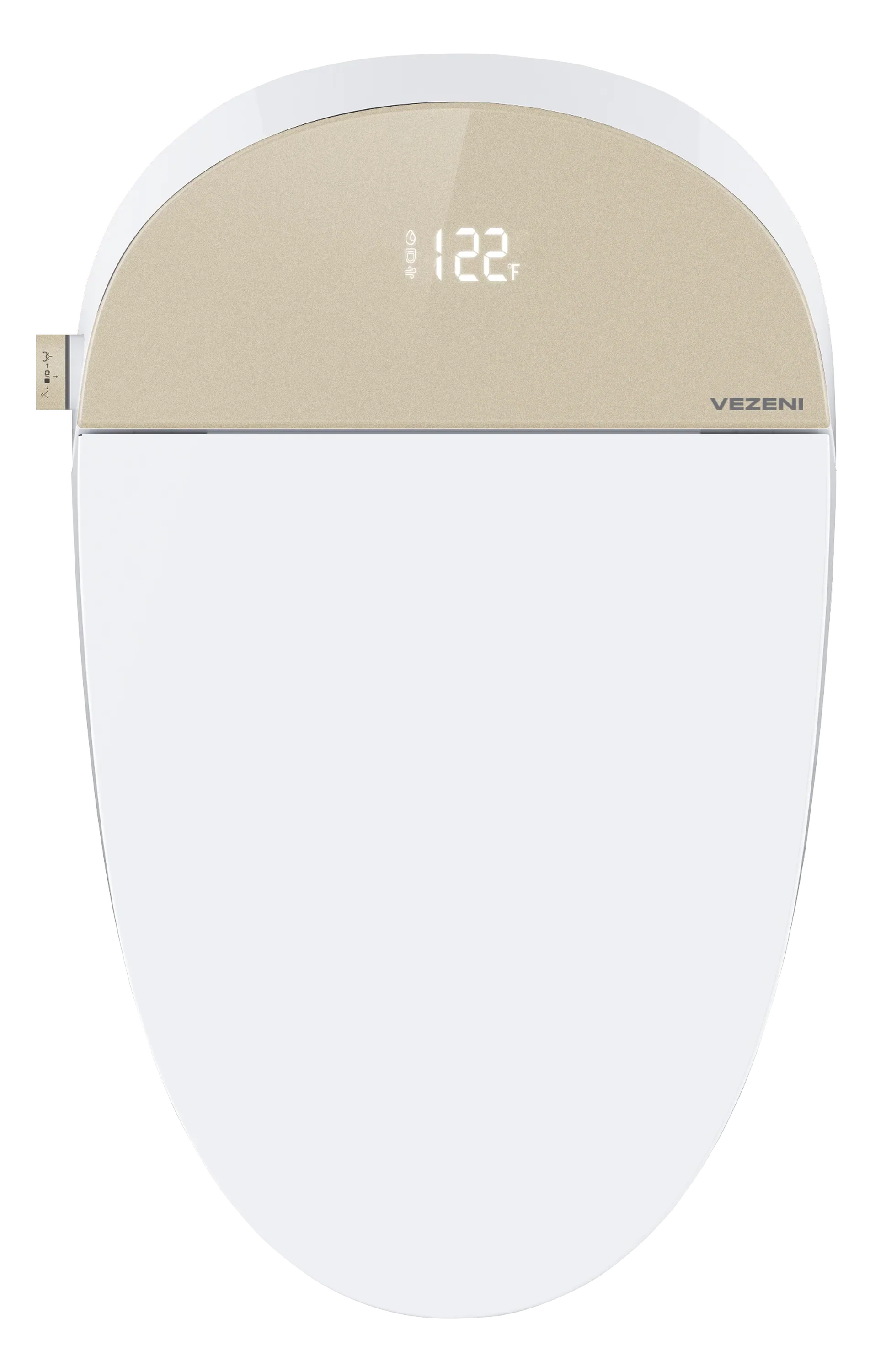 Vezeni Concert Collection Smart Toilet in Gold (VTA001-CG) - Image 4