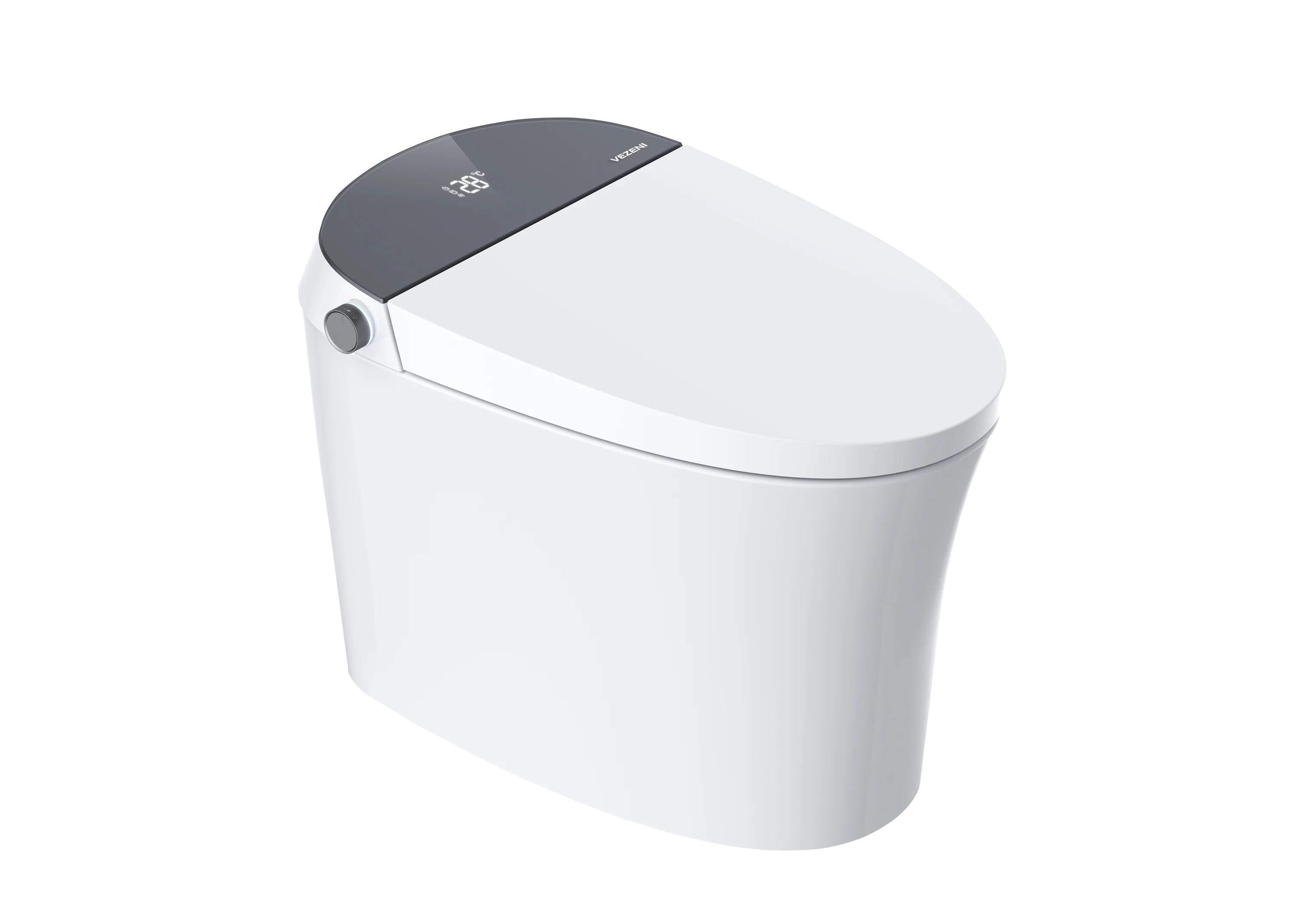 Vezeni Concert Collection Smart Toilet in Grey (VTA001-GY) - Image 3