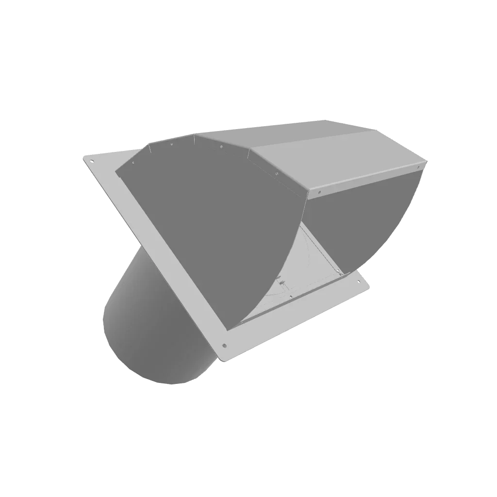 Victory Metal Wall Cap - 8" Duct (8WC) - Image 2