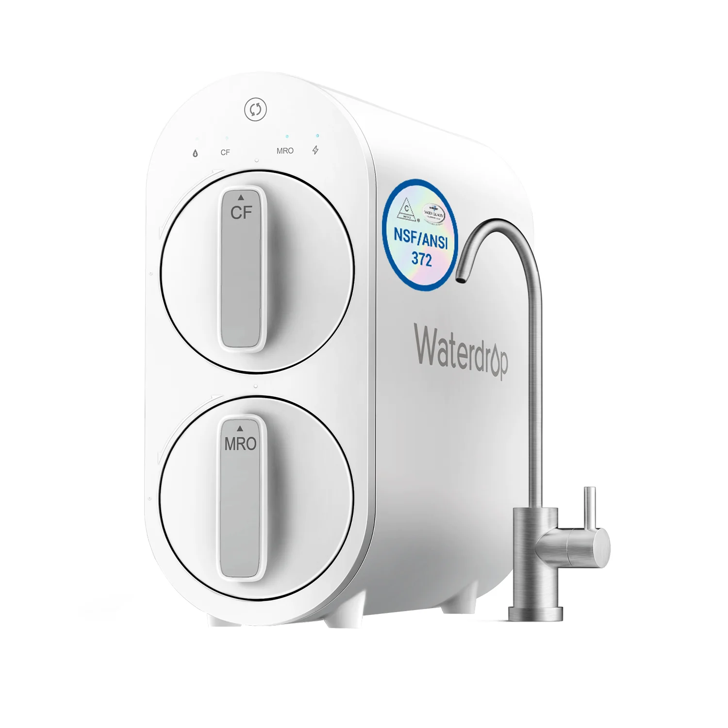 Waterdrop Reverse Osmosis System with WD-G2CF Filter, 7 Stage Tankless RO Water Filter System, Under Sink Water Filtration System (WD-G2-W) - Image 11