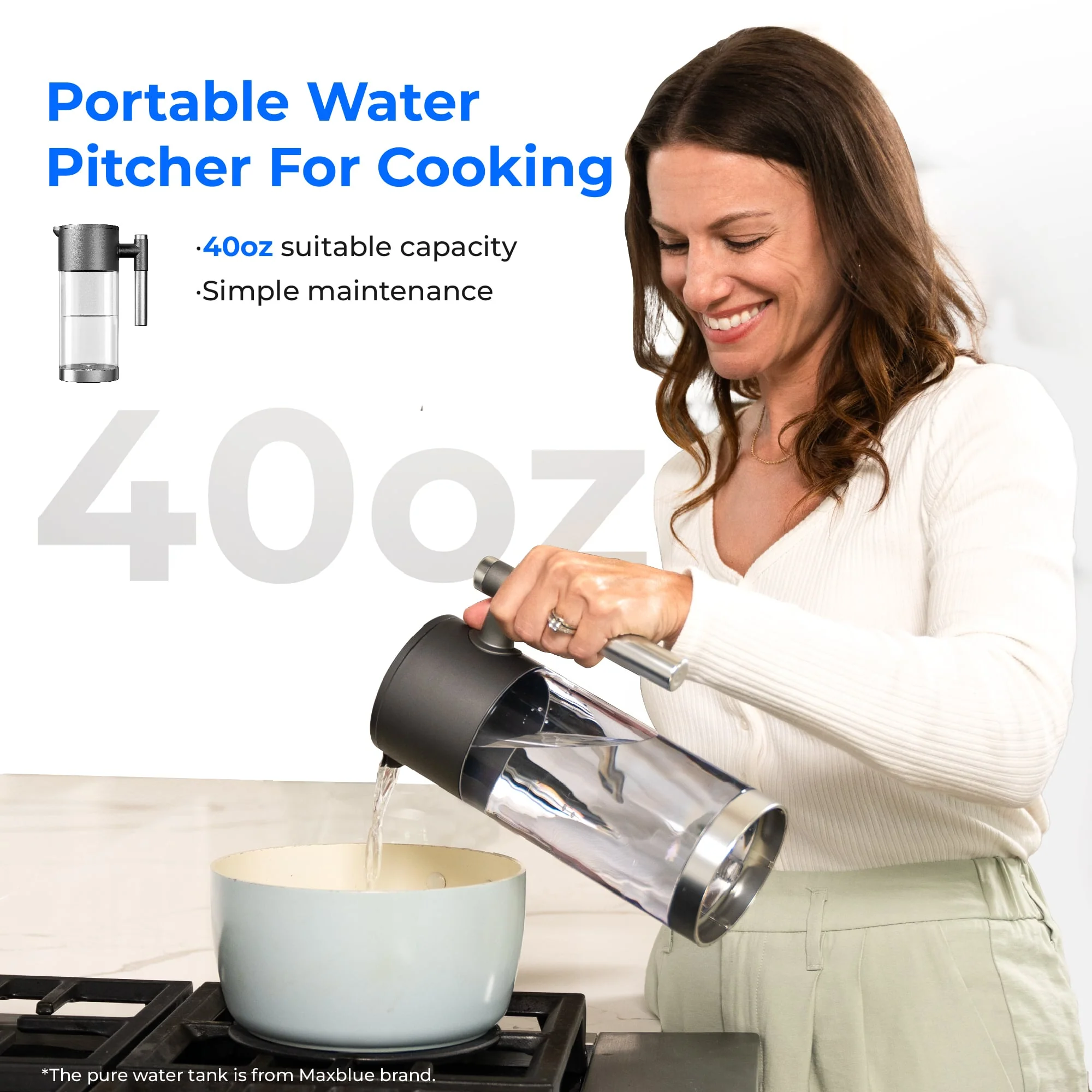 Waterdrop Countertop Reverse Osmosis System, Hot and Cold RO Reverse Osmosis System (WD-A2) - Image 8