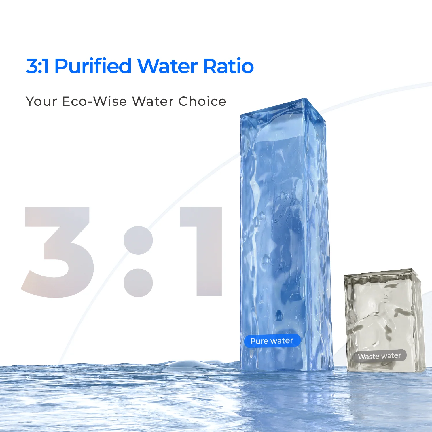 Waterdrop X12-WCS RO Water Filter, NSF/ANSI 42&58&372 Certified, 1200 GPD Undersink Reverse Osmosis System, 10-Stage Filtration, 3:1 Pure to Drain, Smart Faucet, BPA Fre - Image 8