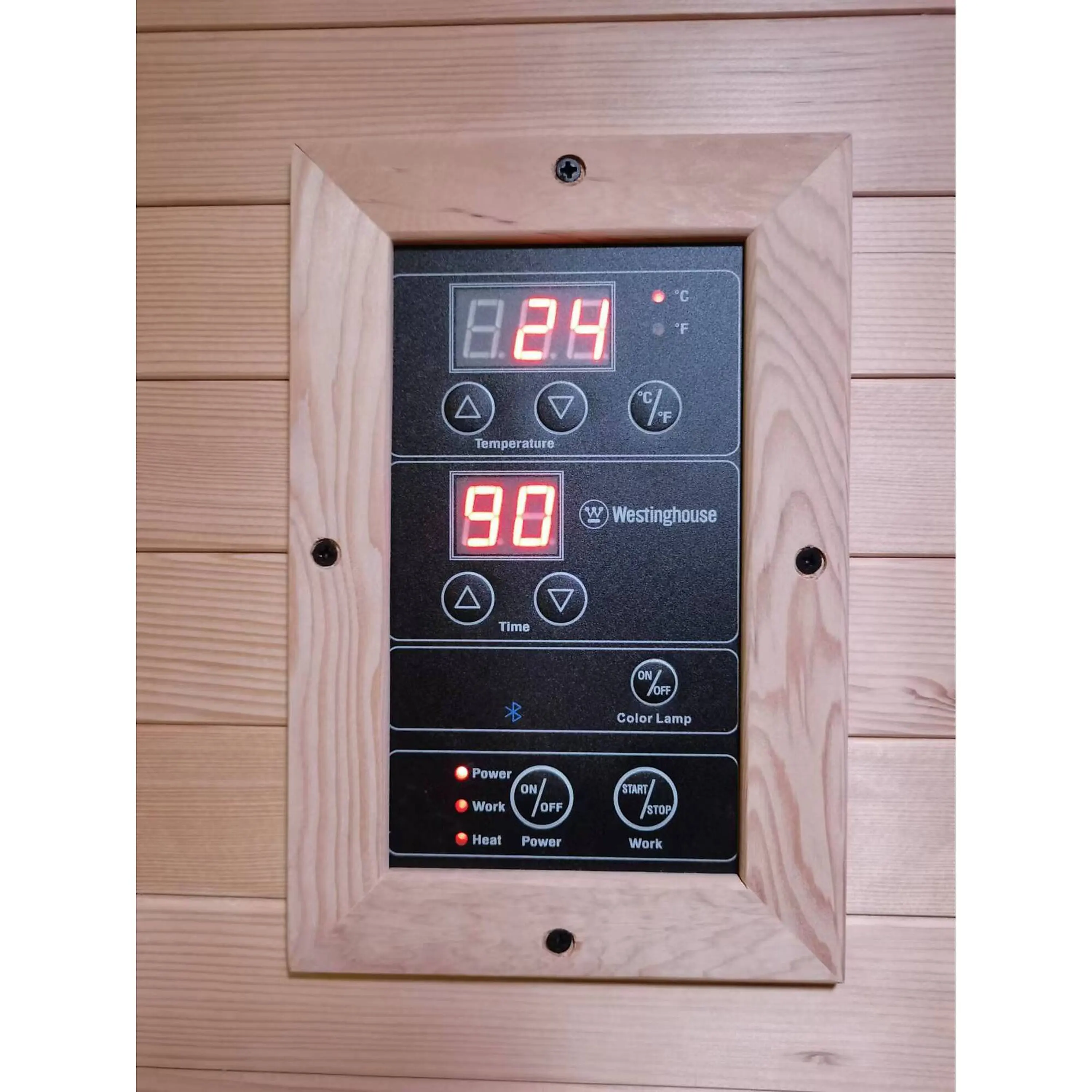 Westinghouse Infrared Sauna for 2 Person in Wood (WES43-2100) - Image 8