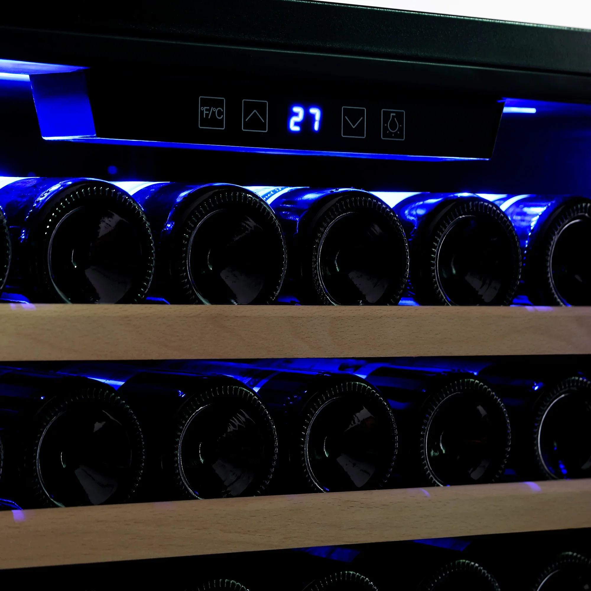 Empava 70-Inch Tall 171 Bottles Capacity Wine Cooler in Stainless Steel with Glass Door (EMPV-WC07S) - Image 11