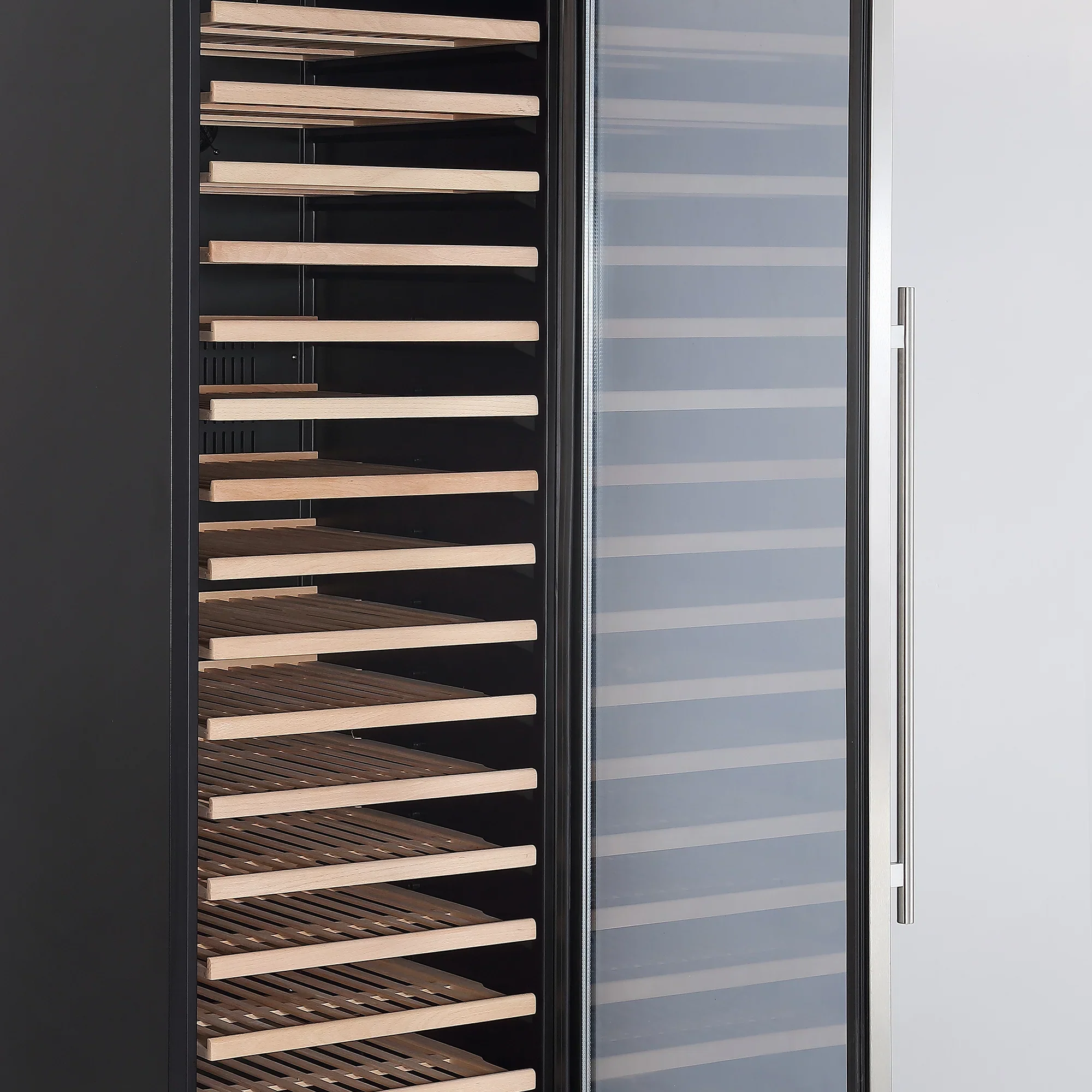Empava 70-Inch Tall 171 Bottles Capacity Wine Cooler in Stainless Steel with Glass Door (EMPV-WC07S) - Image 6