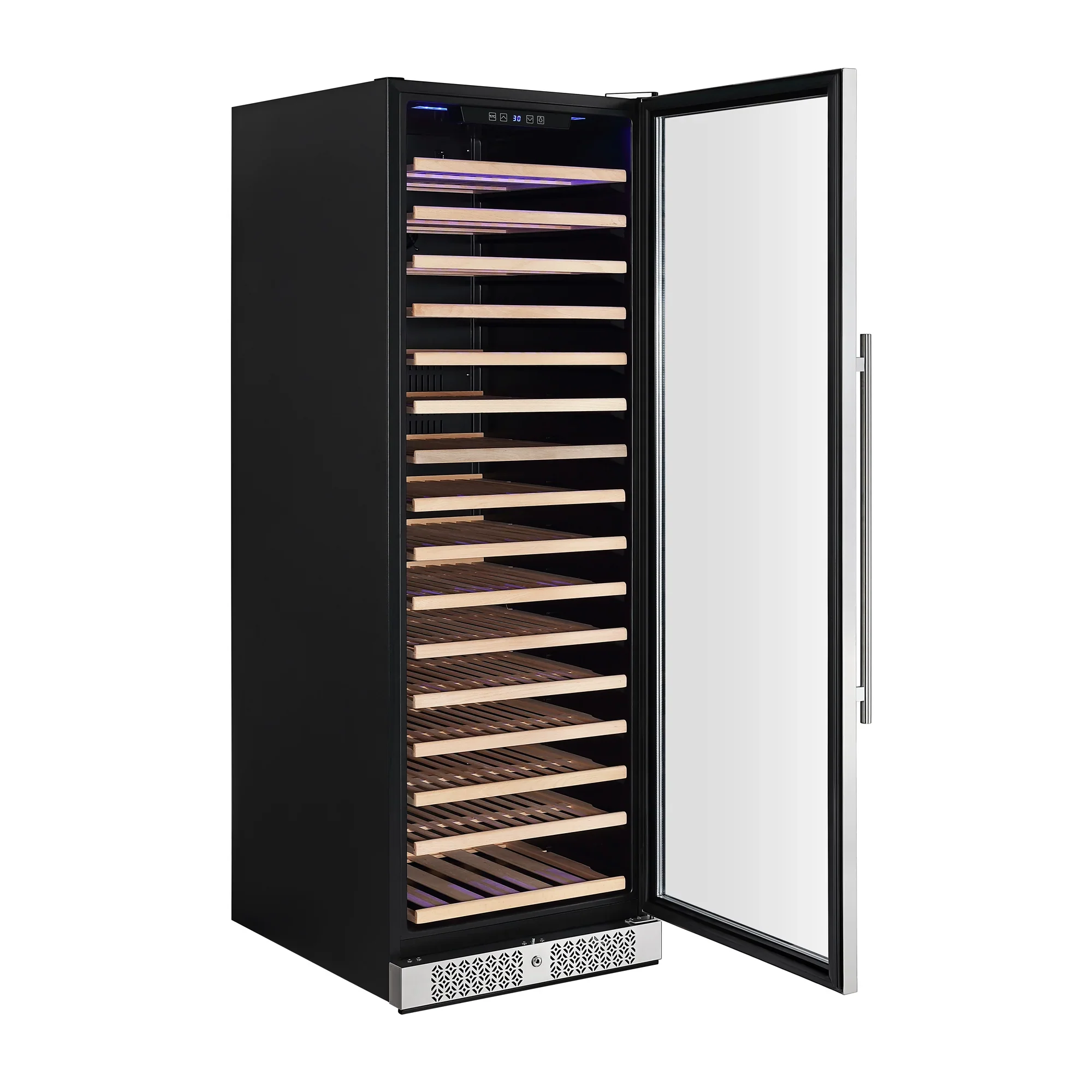 Empava 70-Inch Tall 171 Bottles Capacity Wine Cooler in Stainless Steel with Glass Door (EMPV-WC07S) - Image 7