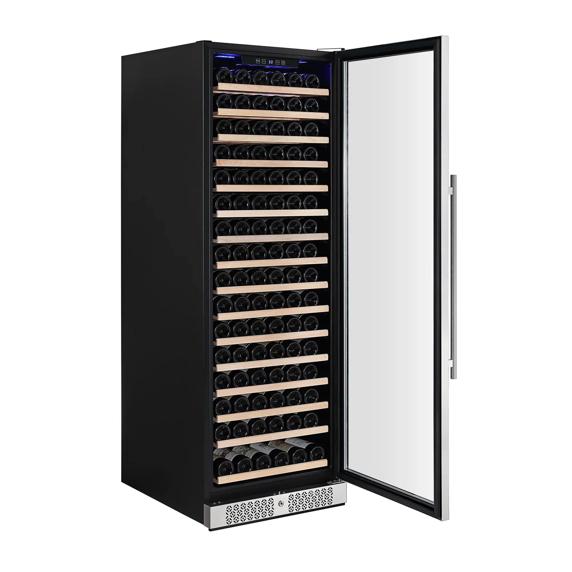 Empava 70-Inch Tall 171 Bottles Capacity Wine Cooler in Stainless Steel with Glass Door (EMPV-WC07S) - Image 8