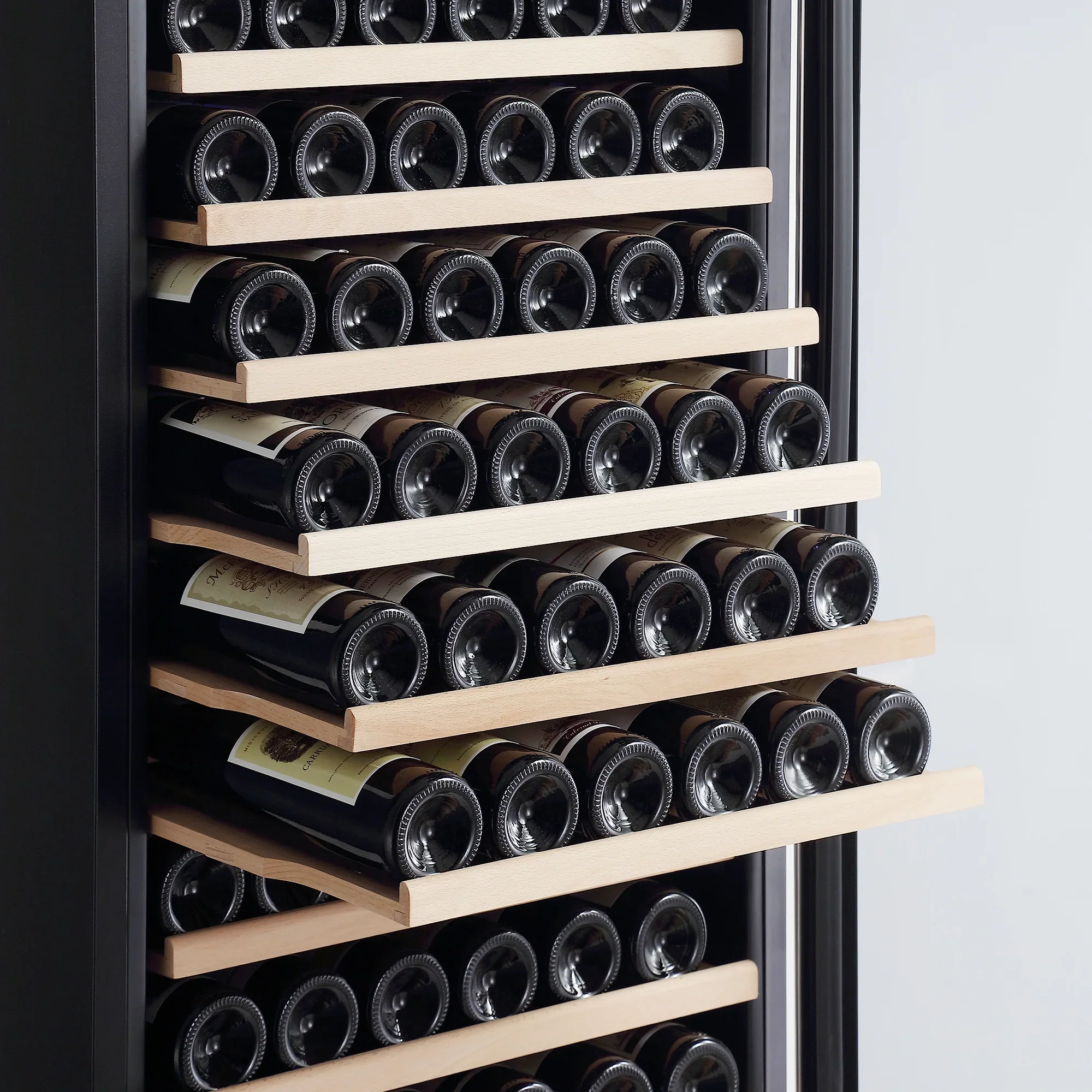 Empava 70-Inch Tall 171 Bottles Capacity Wine Cooler in Stainless Steel with Glass Door (EMPV-WC07S) - Image 9