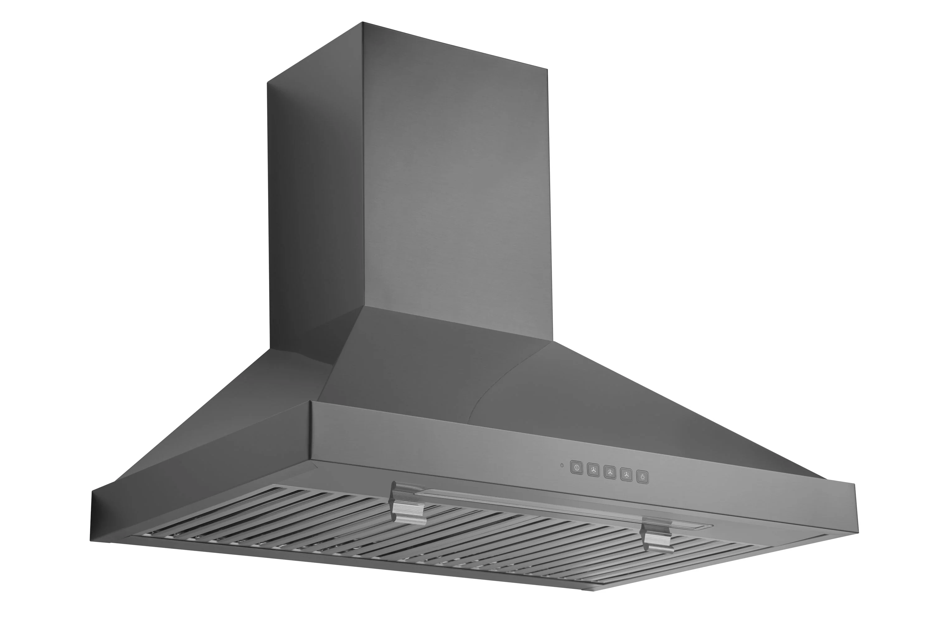 Hauslane 30-Inch Wall Mount Range Hood with Stainless Steel Filters in Black Stainless Steel (WM-590BSS-30) - Image 3
