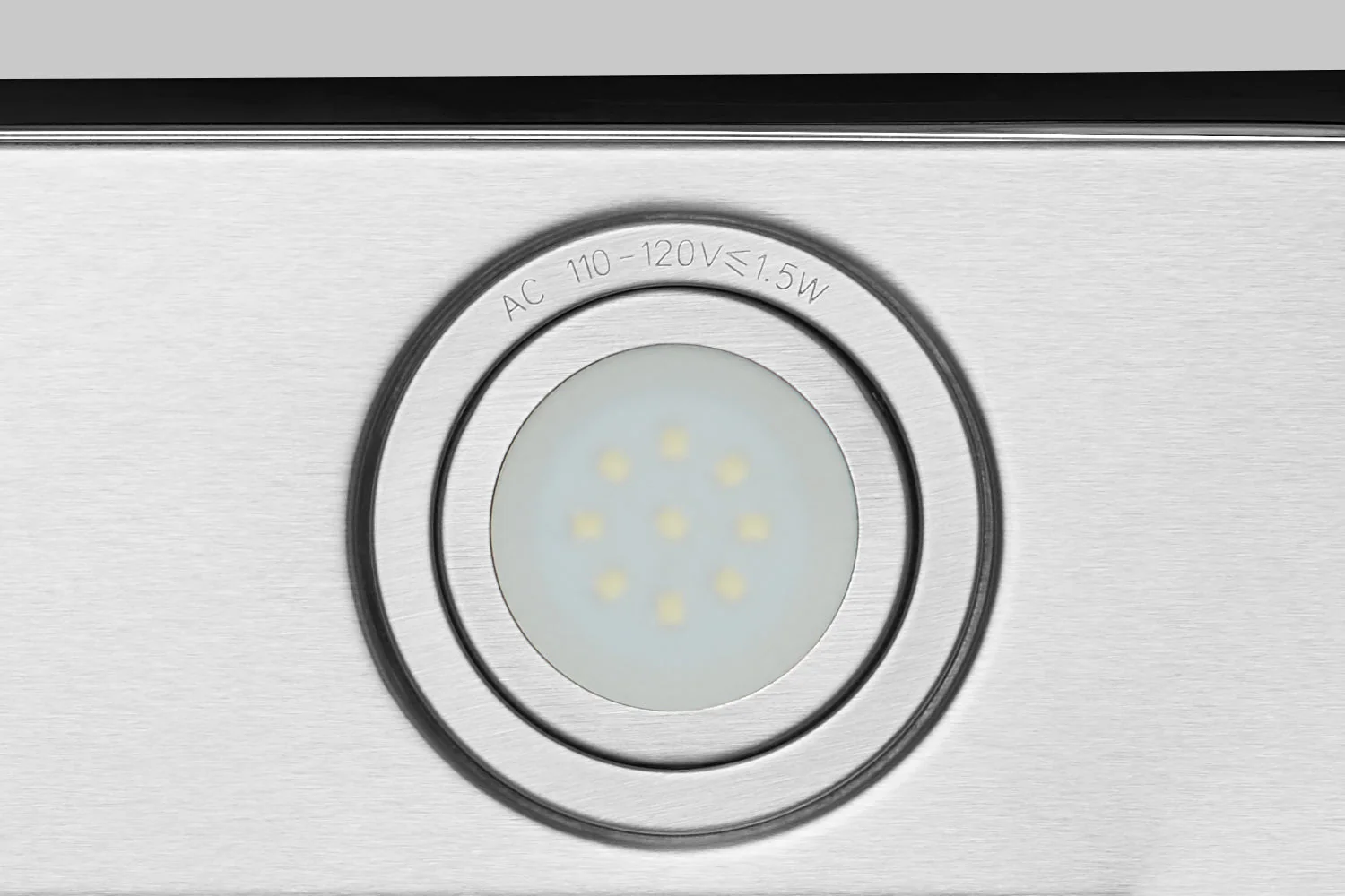 Hauslane Wall Mount Range Hood with Tempered Glass and Stainless Steel (WM-600SS) - Image 6