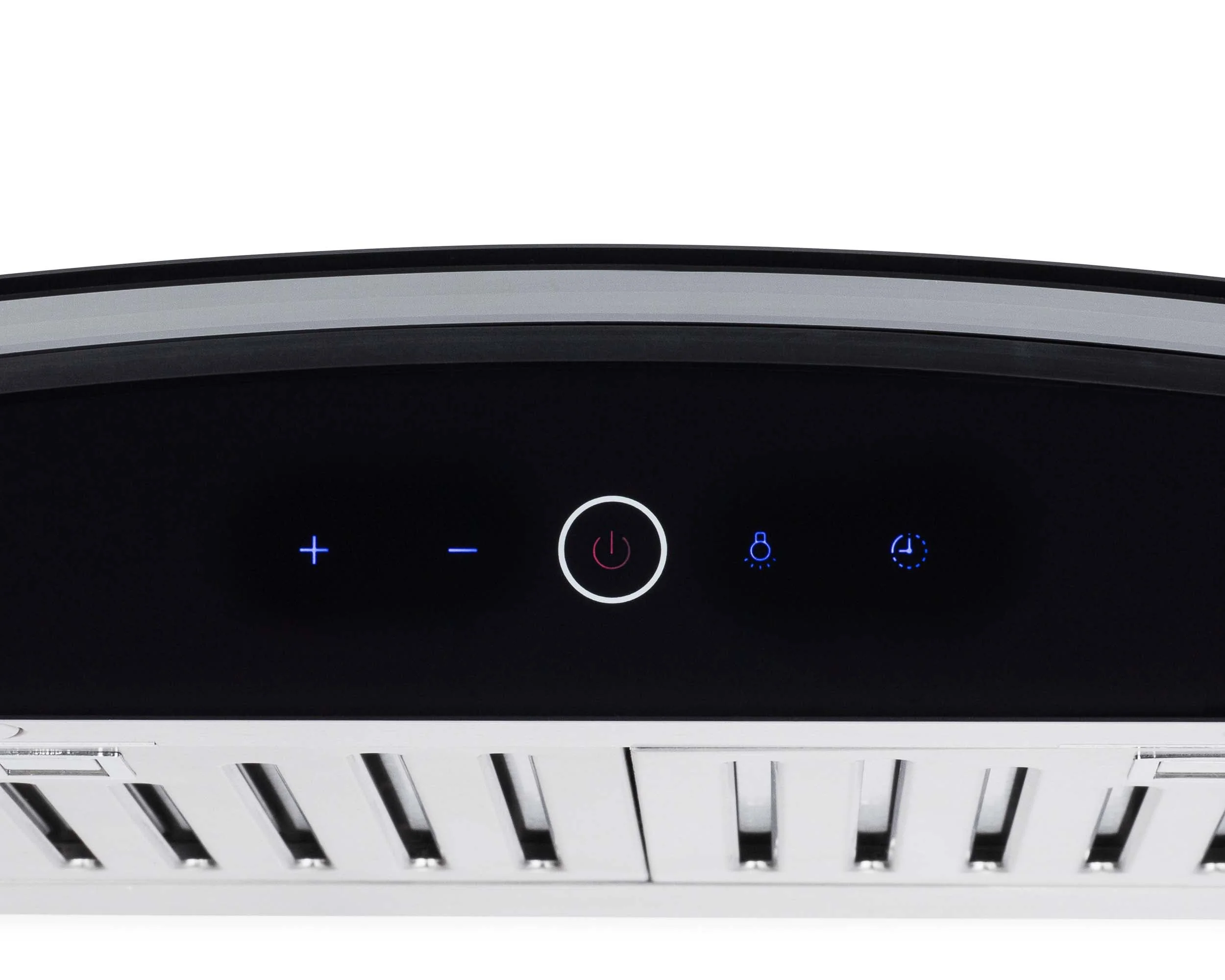 Hauslane 450 CFM Wall Mount Touch Control Range Hood with Tempered Glass in Stainless Steel (WM-639SS) - Image 4