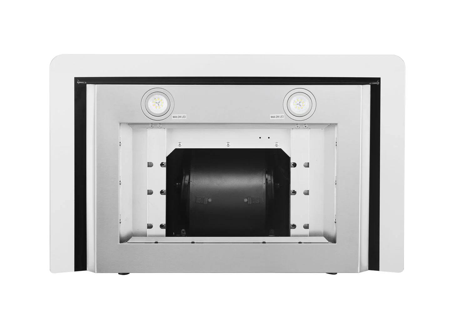 Hauslane 450 CFM Wall Mount Touch Control Range Hood with Tempered Glass in Stainless Steel (WM-639SS) - Image 6