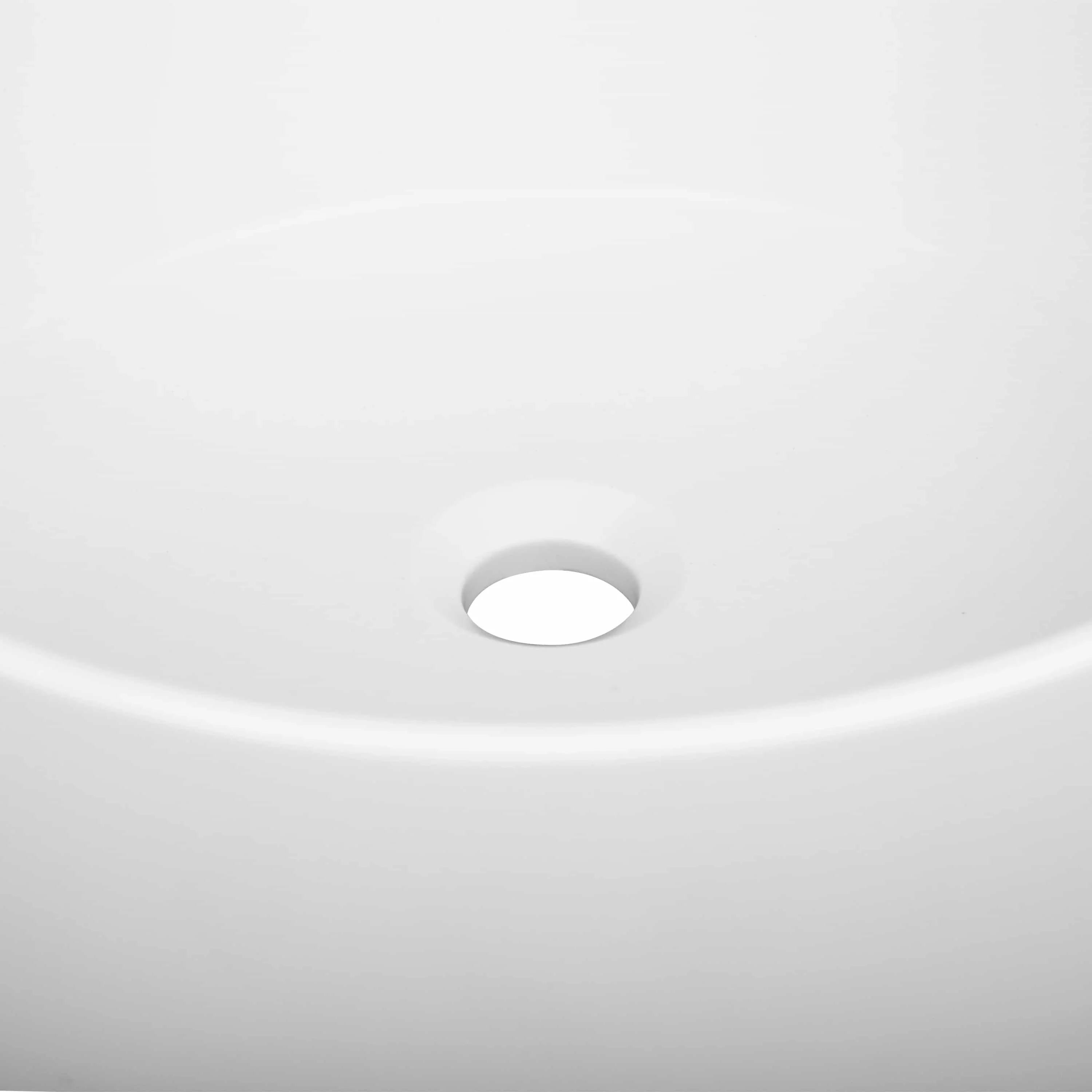ZLINE 16-Inch Siena Round Vessel Bath Sink in White Matte (SK-QVR-WM-16) - Image 5