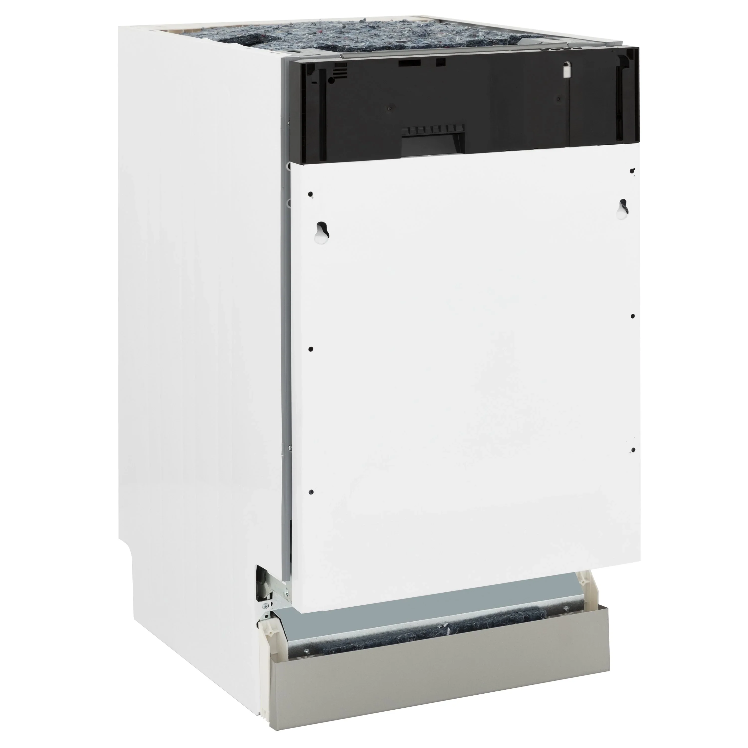 ZLINE 18 Tallac Series 3rd Rack Top Control Dishwasher in Unfinished Wood with Stainless Steel Tub, 51dBa (DWV-UF-18) - Image 7