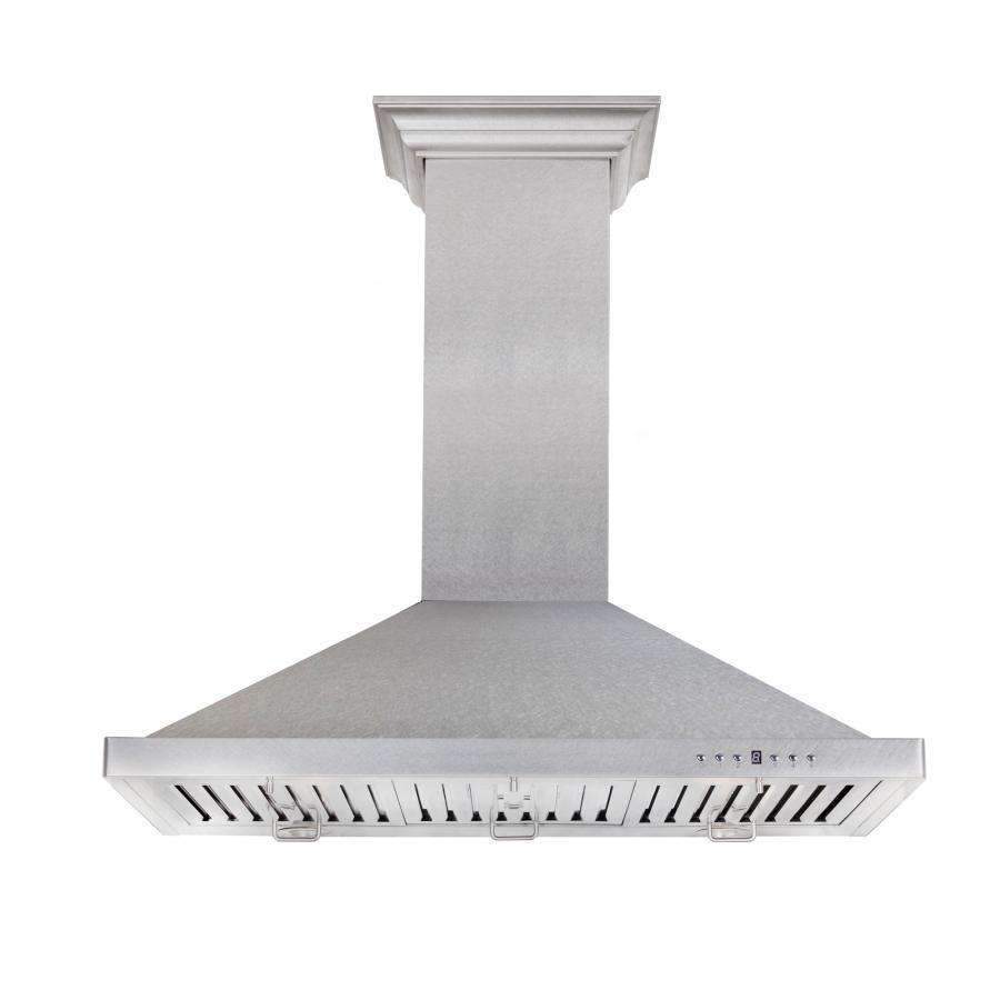 ZLINE 2-Piece Appliance Package - 30-Inch Rangetop and Convertible Range Hood in Satin Stainless Steel (2KP-RTSRH30) - Image 14
