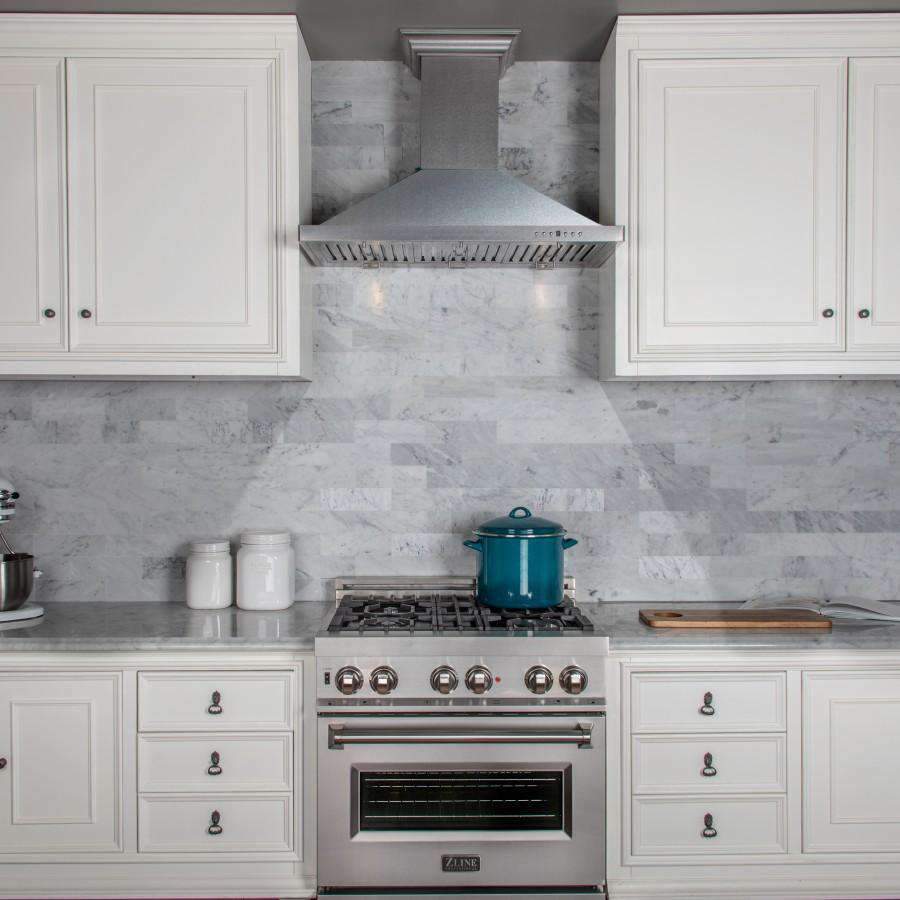 ZLINE 2-Piece Appliance Package - 30-Inch Rangetop and Convertible Range Hood in Satin Stainless Steel (2KP-RTSRH30) - Image 16