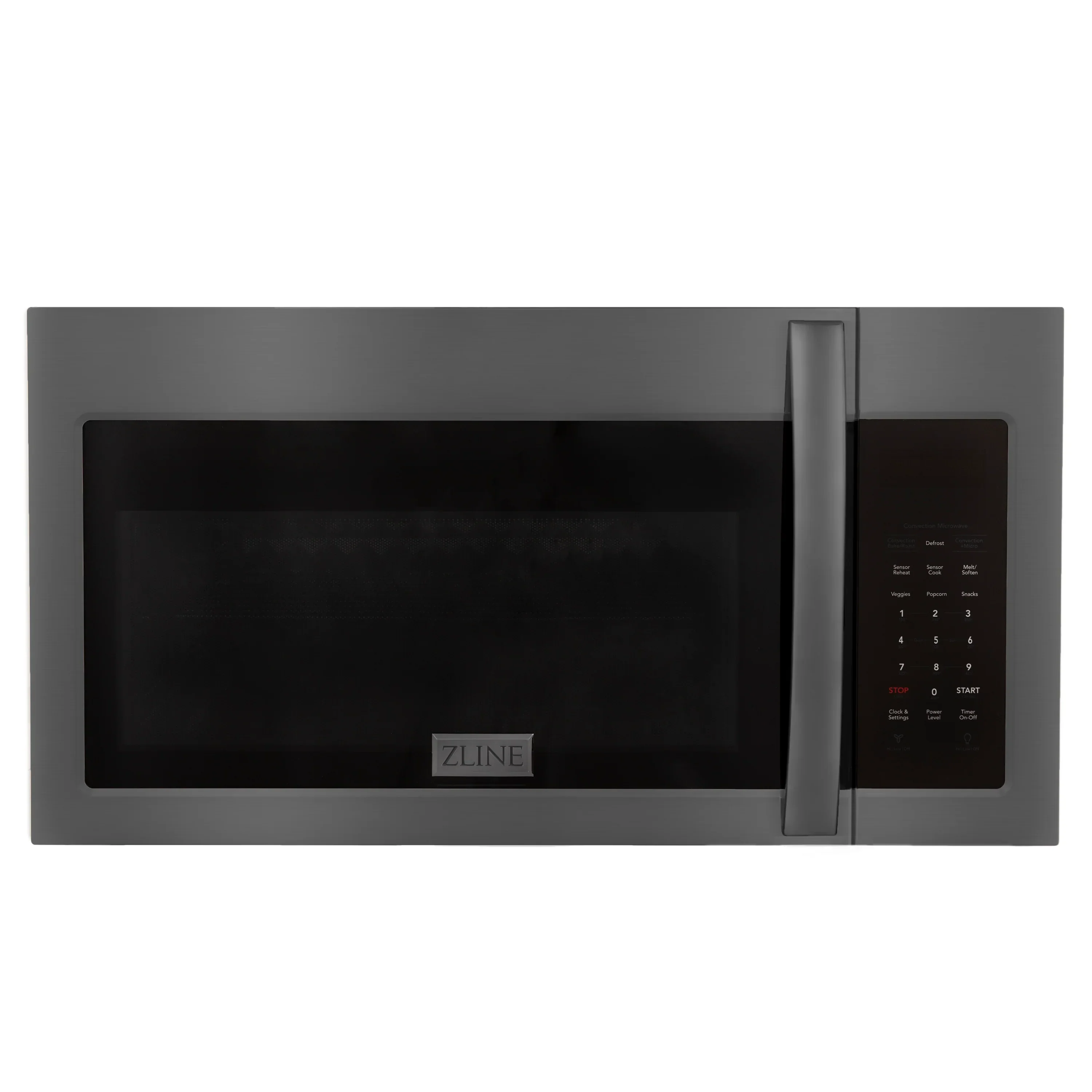 ZLINE 2-Piece Appliance Package - 30-Inch Rangetop and Over-the-Range Microwave with Modern Handle in Black Stainless Steel (2KP-RTBOTR30) - Image 13