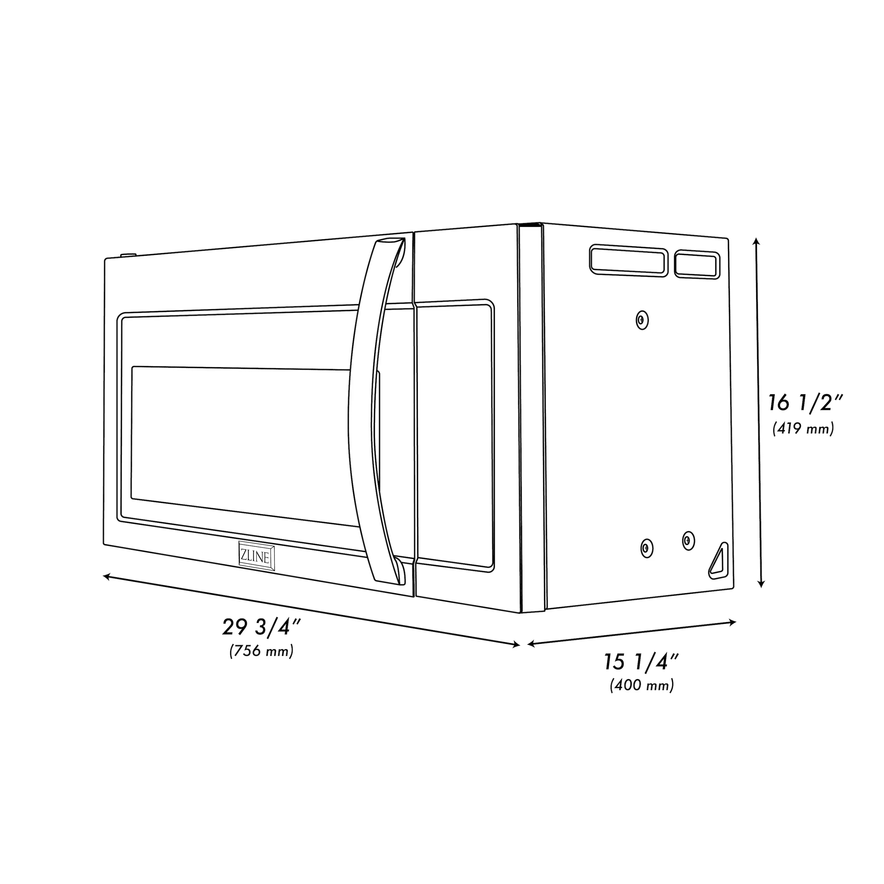 ZLINE 2-Piece Appliance Package - 30-Inch Rangetop and Over-the-Range Microwave with Modern Handle in Black Stainless Steel (2KP-RTBOTR30) - Image 26