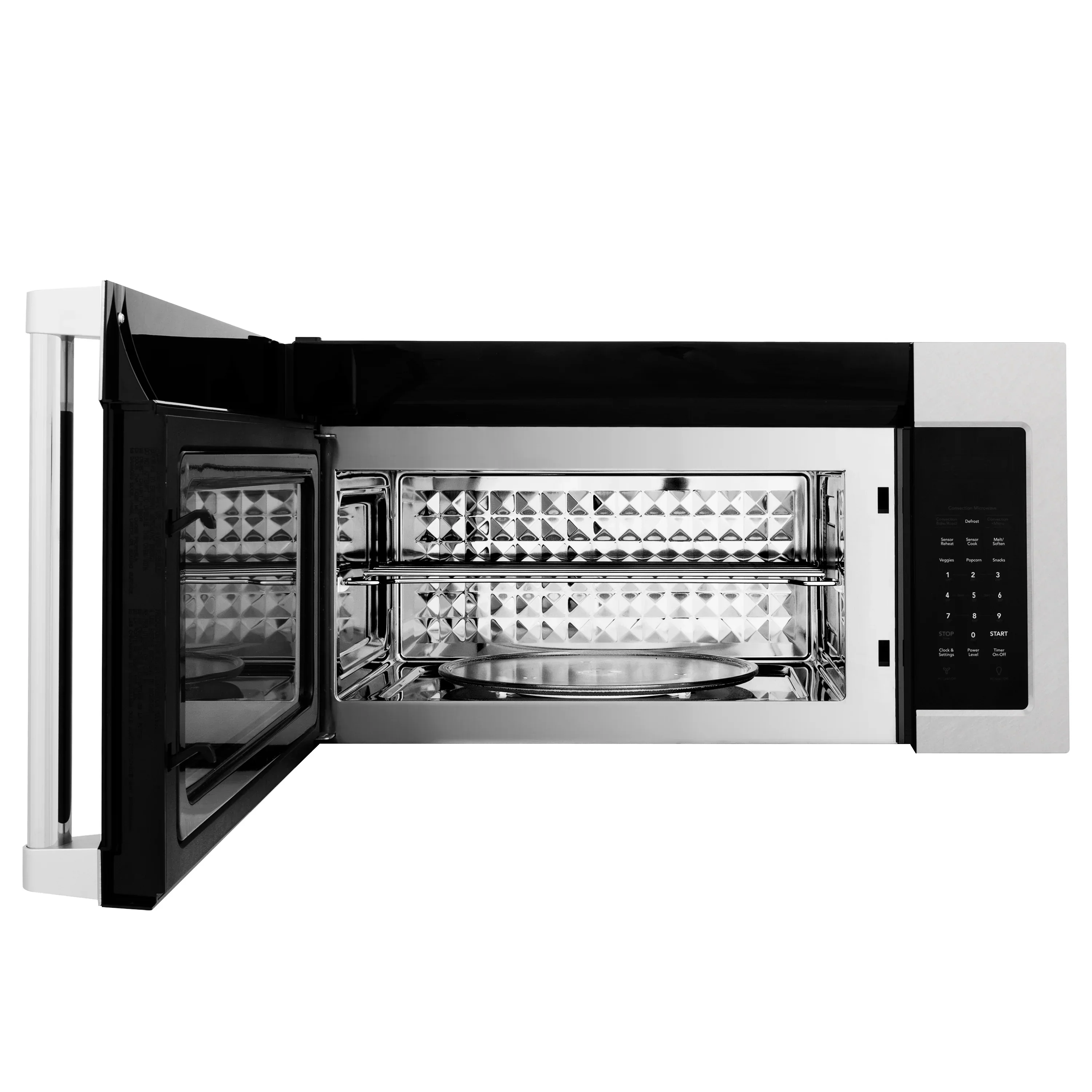 ZLINE 2-Piece Appliance Package - 30-Inch Rangetop and Over-the-Range Microwave with Modern Handle in Satin Stainless Steel (2KP-RTSOTR30) - Image 16