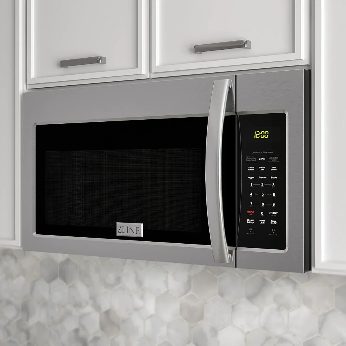 ZLINE 2-Piece Appliance Package - 30-Inch Rangetop and Over-the-Range Microwave with Modern Handle in Stainless Steel (2KP-RTOTR30) - Image 15