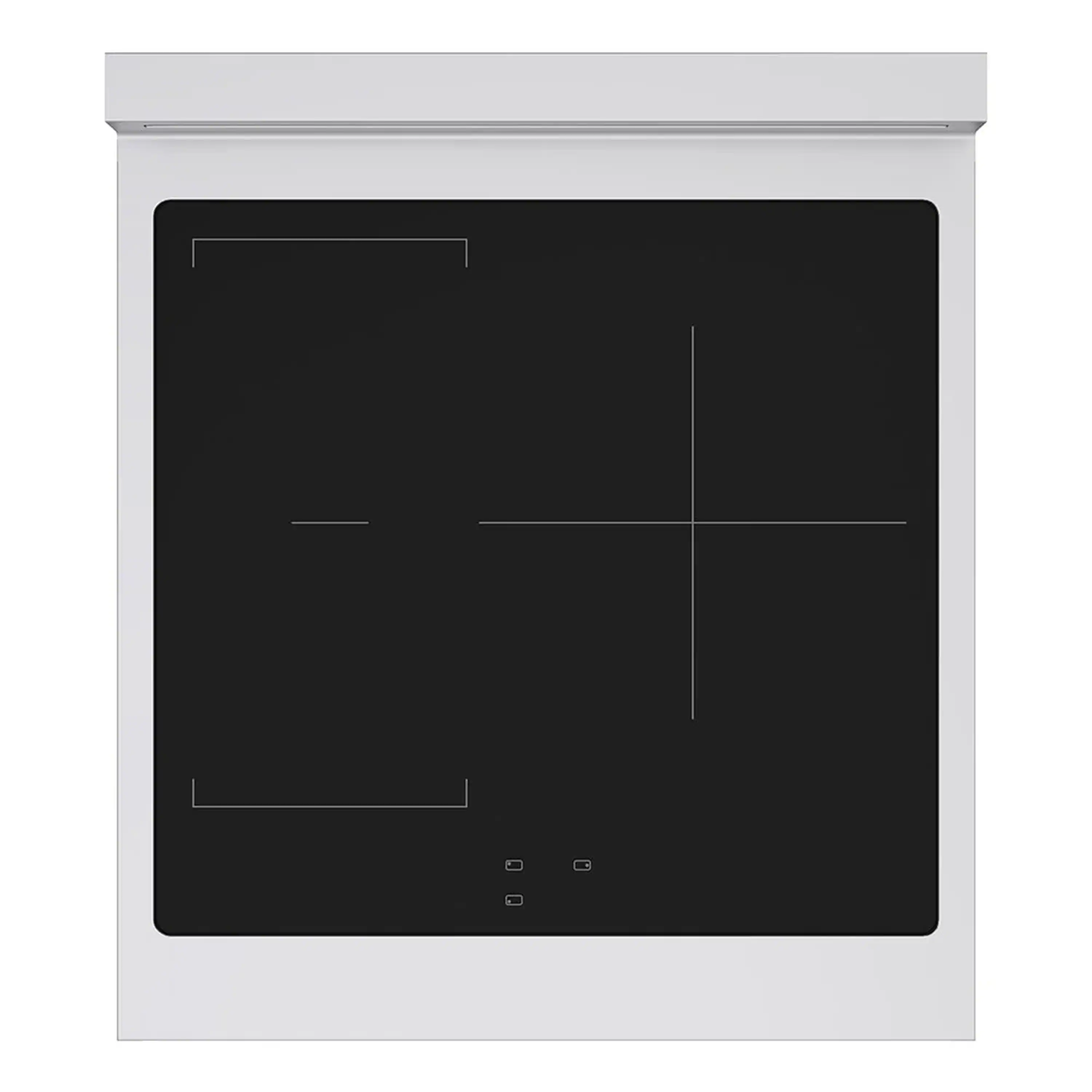 ZLINE 24-Inch, 3.2 Cu. Ft. Paramount Induction Range with 3 Element Cooktop and Electric Convection Oven in Stainless Steel (SINR24) - Image 3