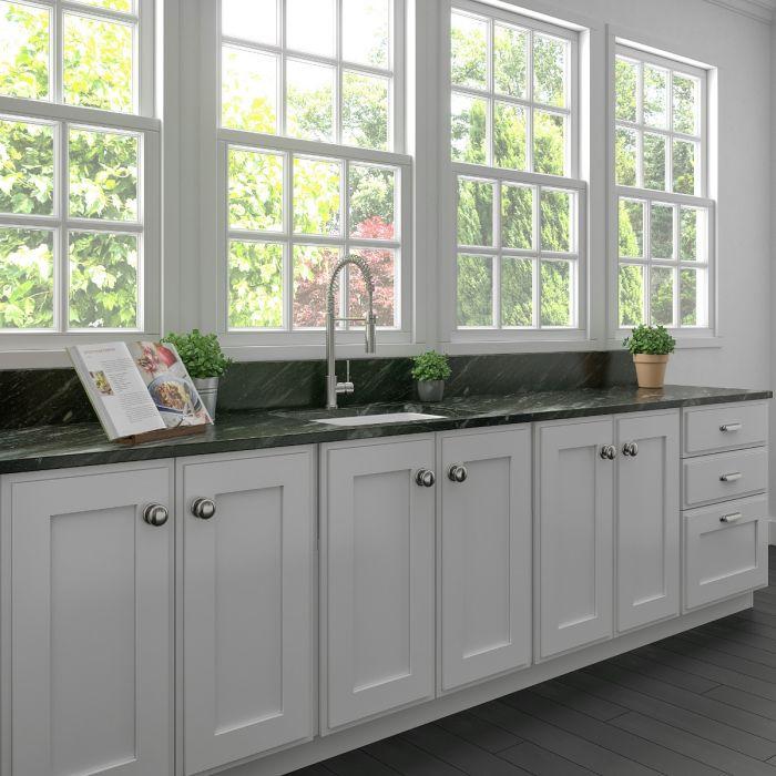 ZLINE 24-Inch Rome Dual Mount Single Bowl Fireclay Kitchen Sink with Bottom Grid in White Gloss (FRC5123-WH-24) - Image 8