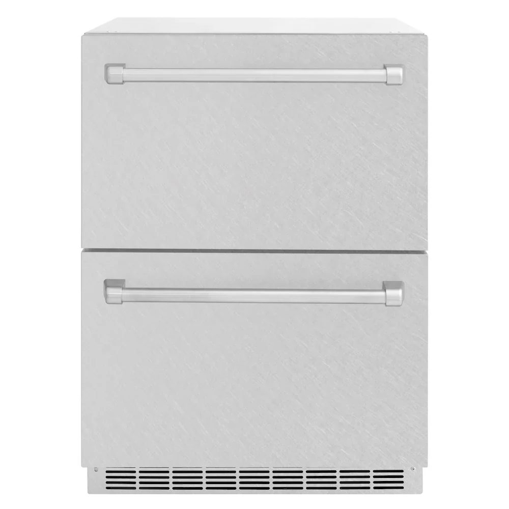 ZLINE 24-Inch Touchstone Refrigerator Drawer in DuraSnow Stainless Steel (RDSO-SN-24) - Image 2