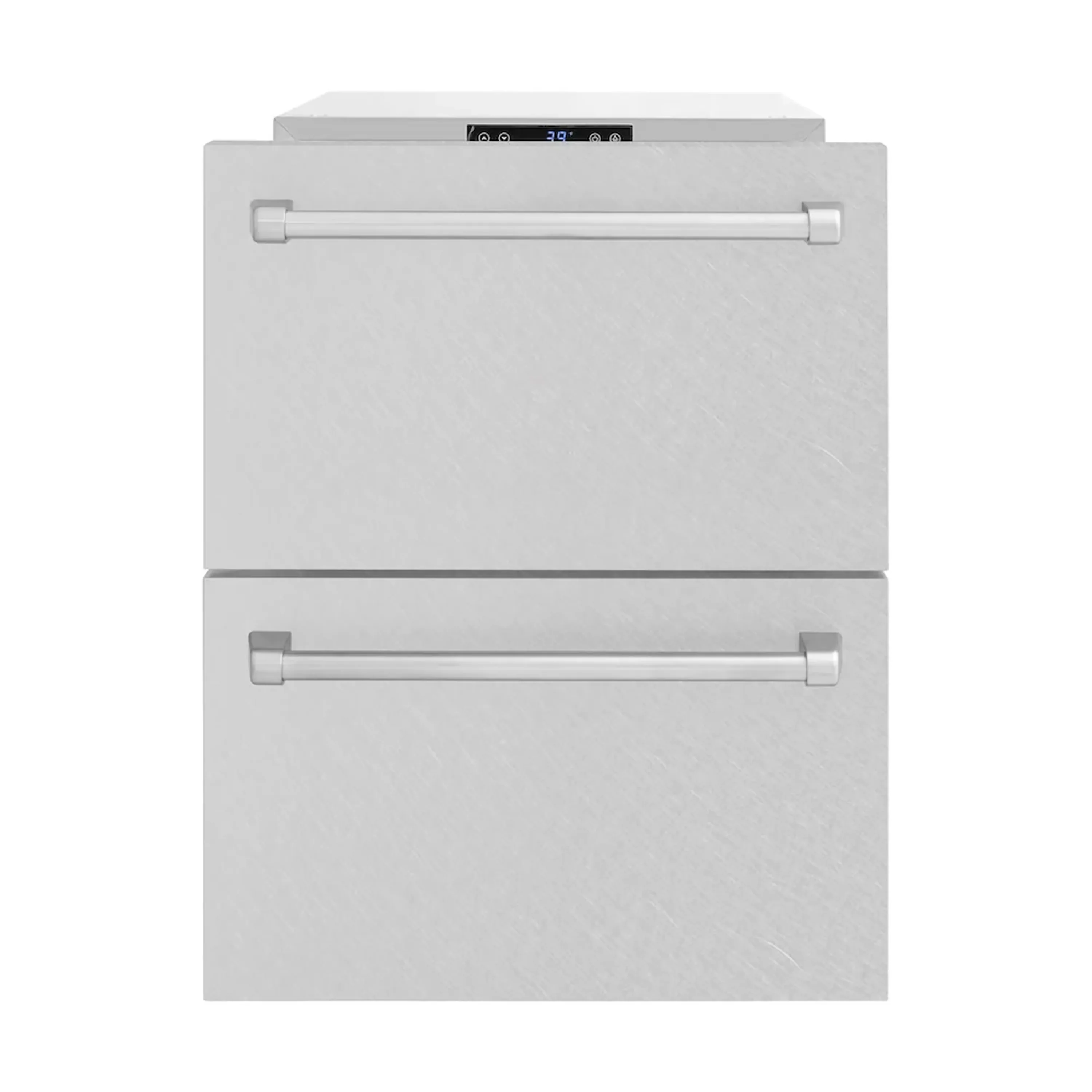 ZLINE 24-Inch Touchstone Refrigerator Drawer in DuraSnow Stainless Steel (RDSO-SN-24) - Image 3