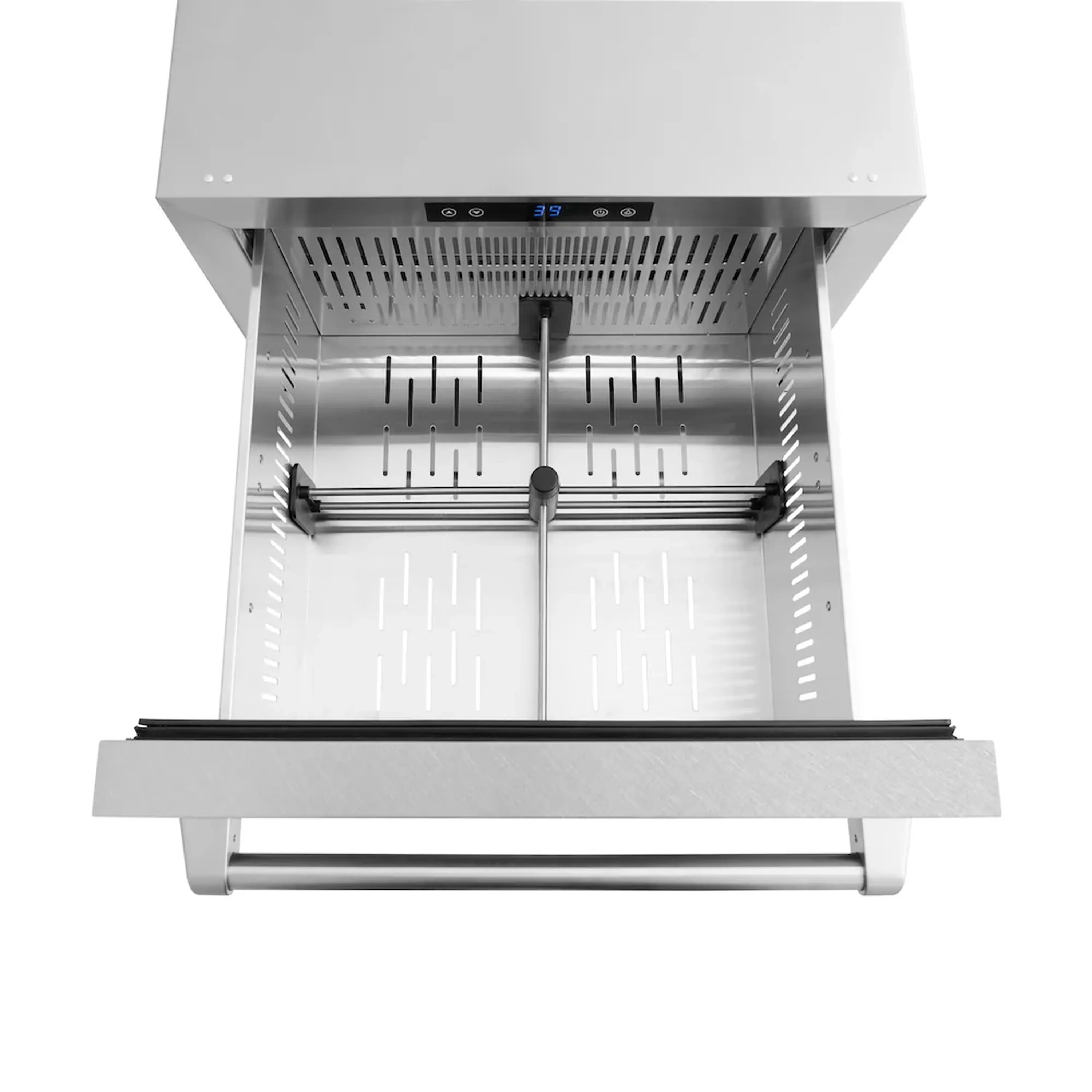 ZLINE 24-Inch Touchstone Refrigerator Drawer in DuraSnow Stainless Steel (RDSO-SN-24) - Image 7