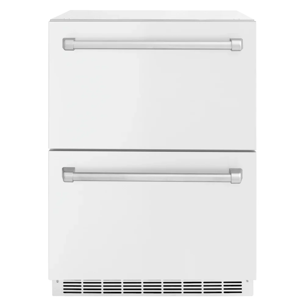 ZLINE 24-Inch Touchstone Refrigerator Drawer in White Matte (RDSO-WM-24) - Image 2